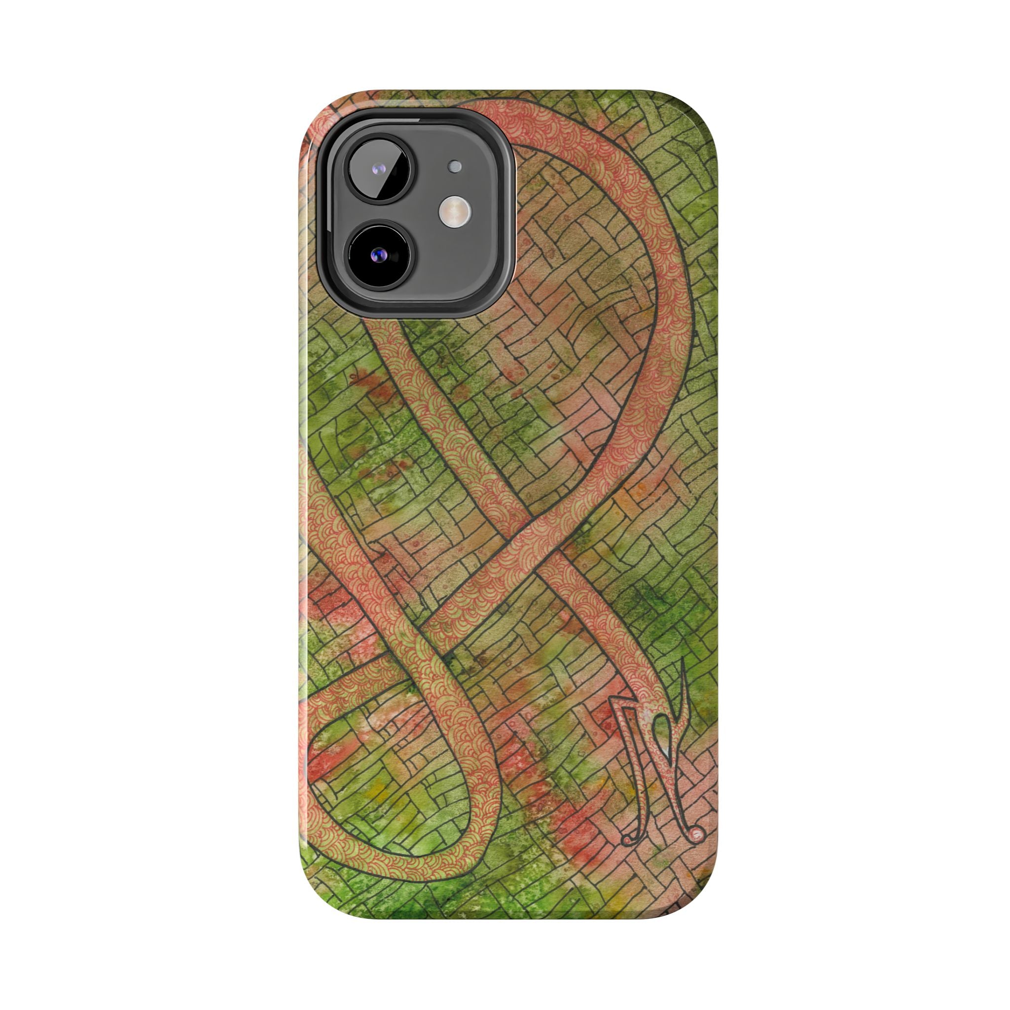 Tough Phone Case - All iPhones and Samsung Galaxys - Exciting Abstract Design #57 Celtic Flavours