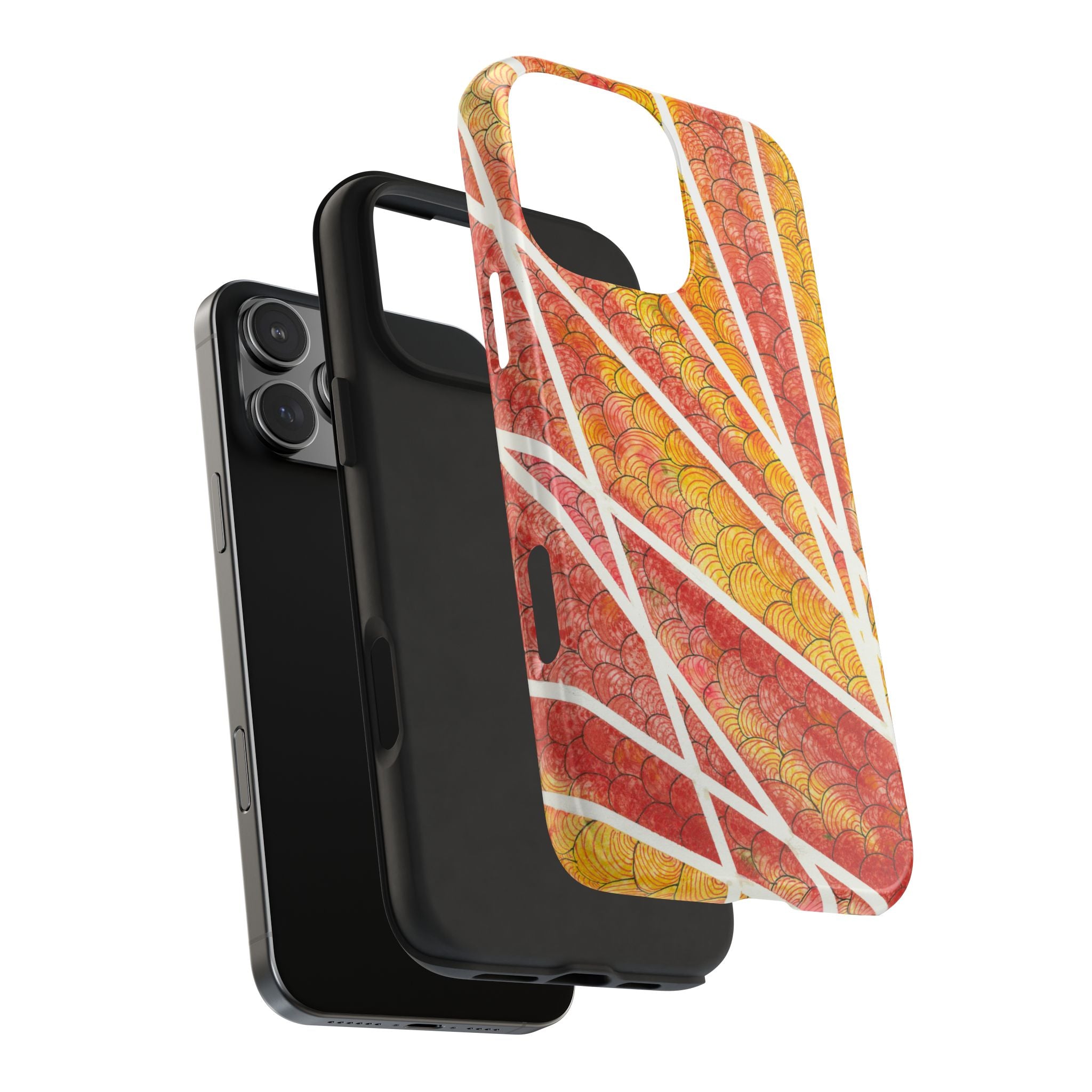 Tough Phone Case - All iPhones and Samsung Galaxys - Exciting Abstract Design #67 Max Mimosa