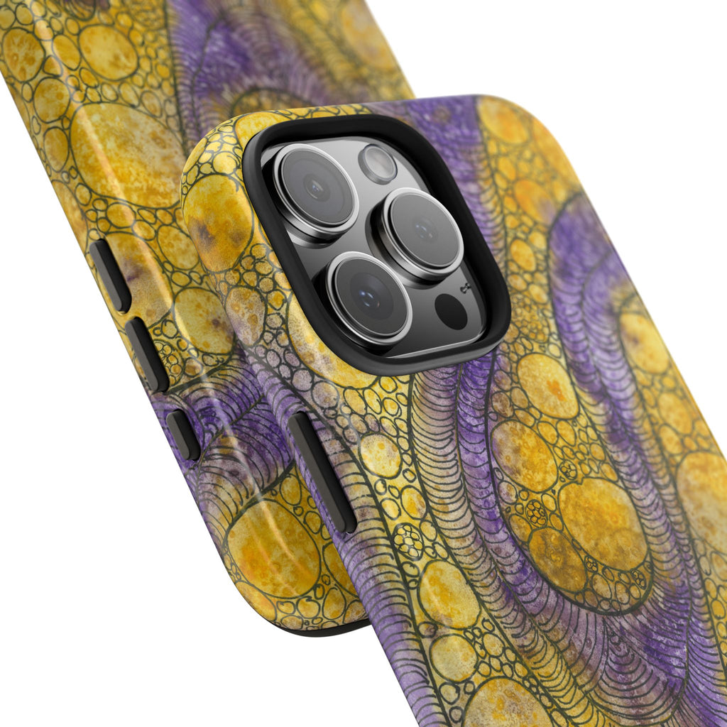 Tough Phone Case - All iPhones and Samsung Galaxys - Exciting Abstract Design #64 Is Now A Good Time?