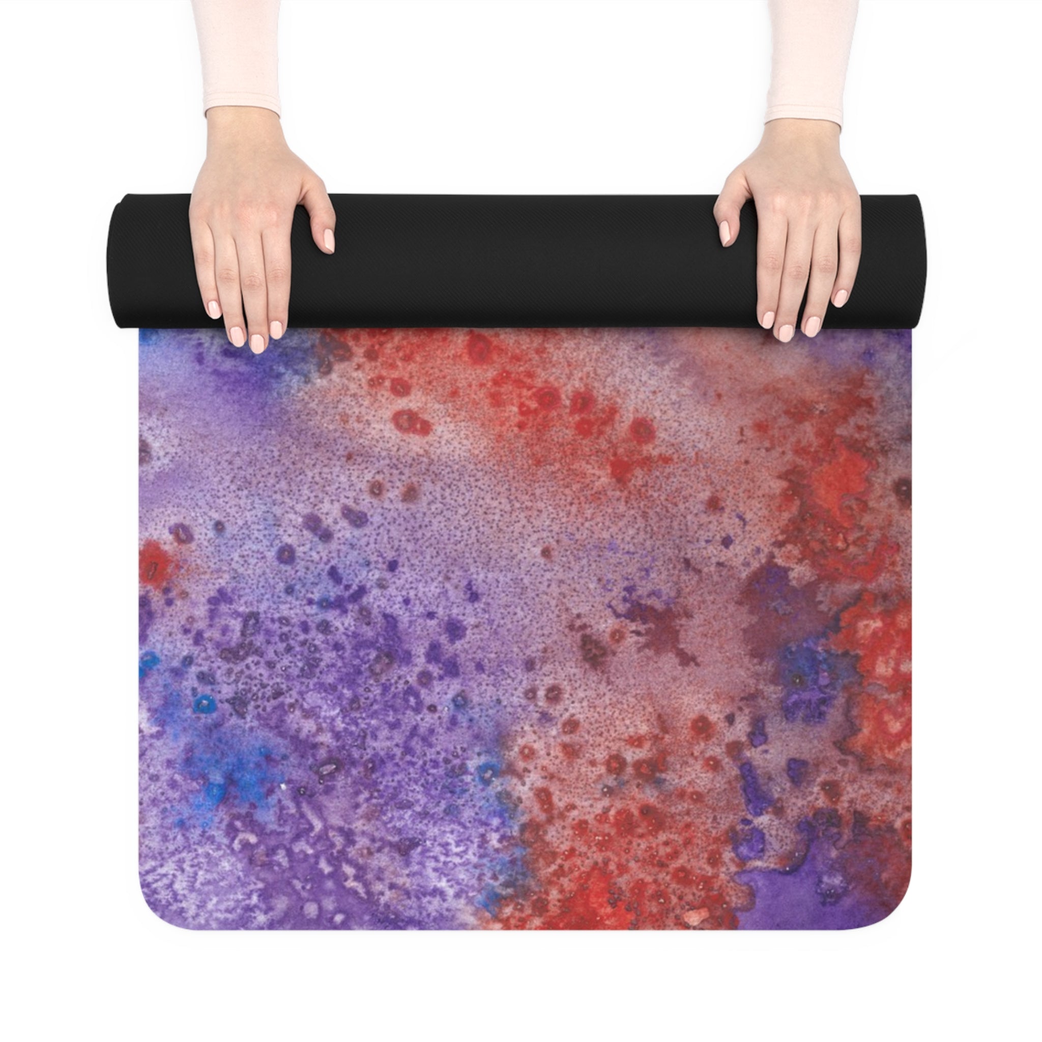 Yoga Mats and Gym Mats. Colourful Abstract Designs. Perfect for Home, Yoga or Gym Class, or a Special Gift #51 In The Beginning