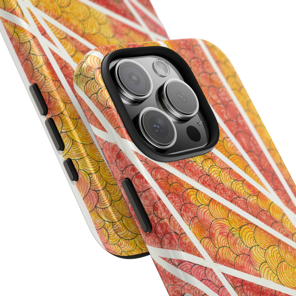Tough Phone Case - All iPhones and Samsung Galaxys - Exciting Abstract Design #67 Max Mimosa