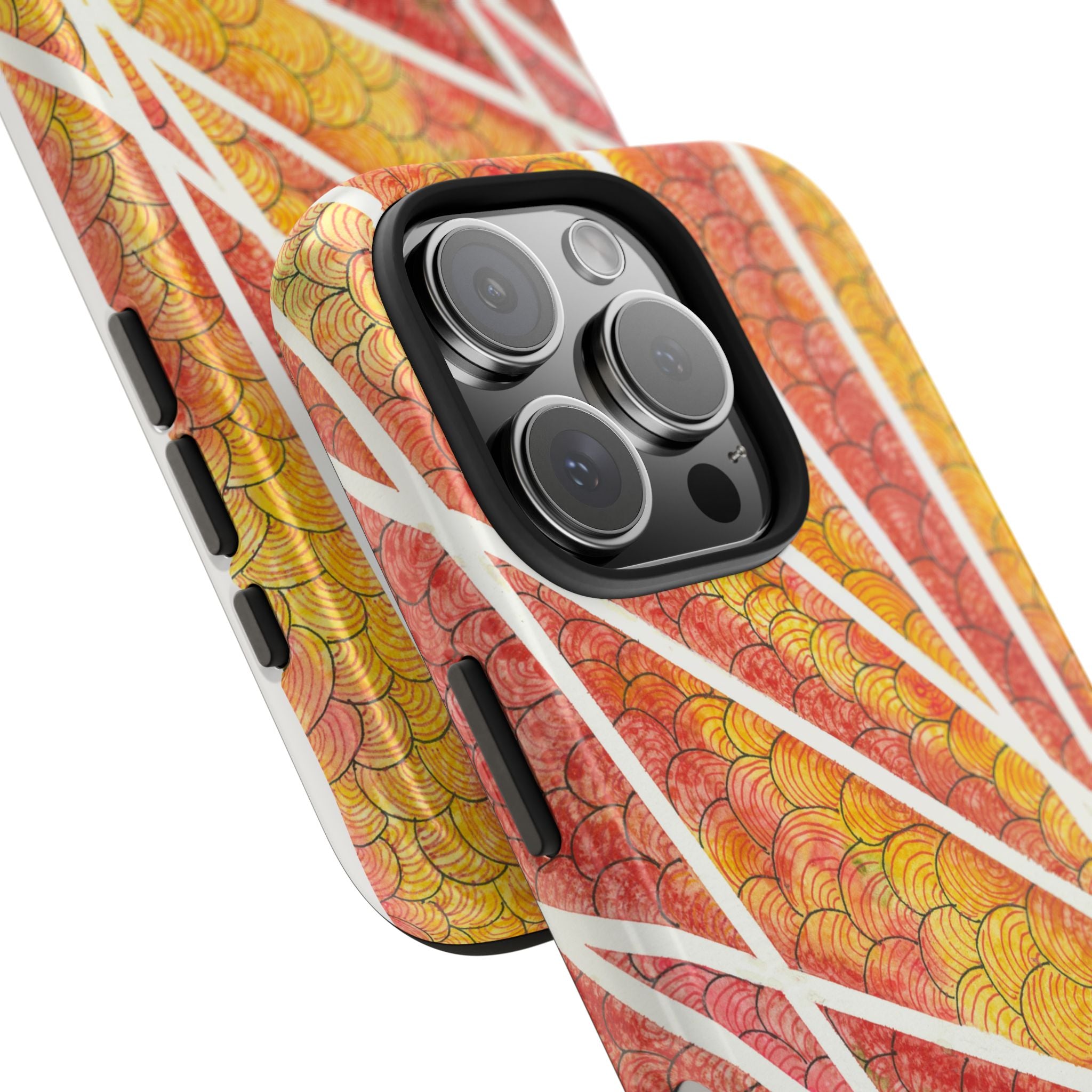Tough Phone Case - All iPhones and Samsung Galaxys - Exciting Abstract Design #67 Max Mimosa