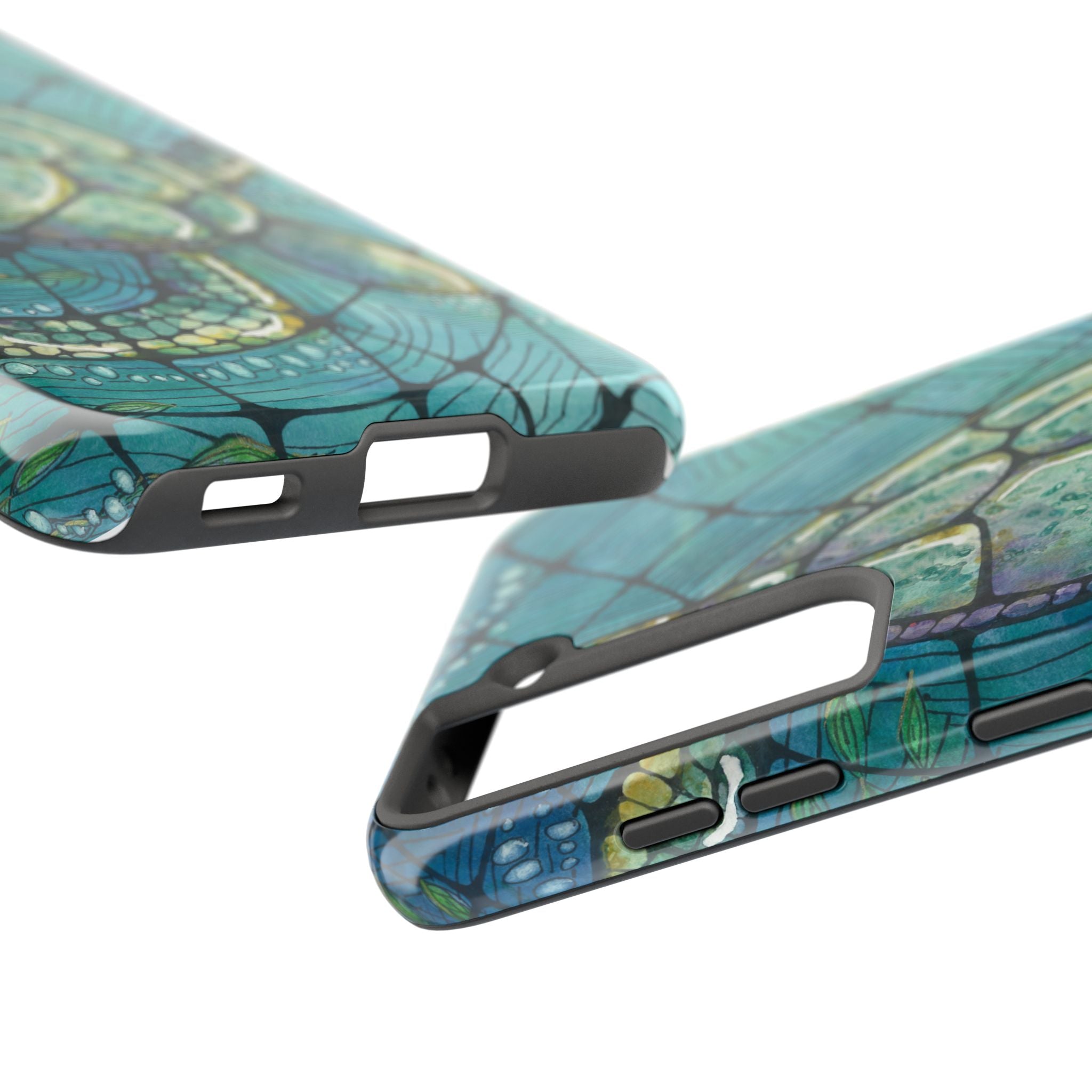Tough Phone Case - All iPhones and Samsung Galaxys - Exciting Abstract Design #73 Turtling Along