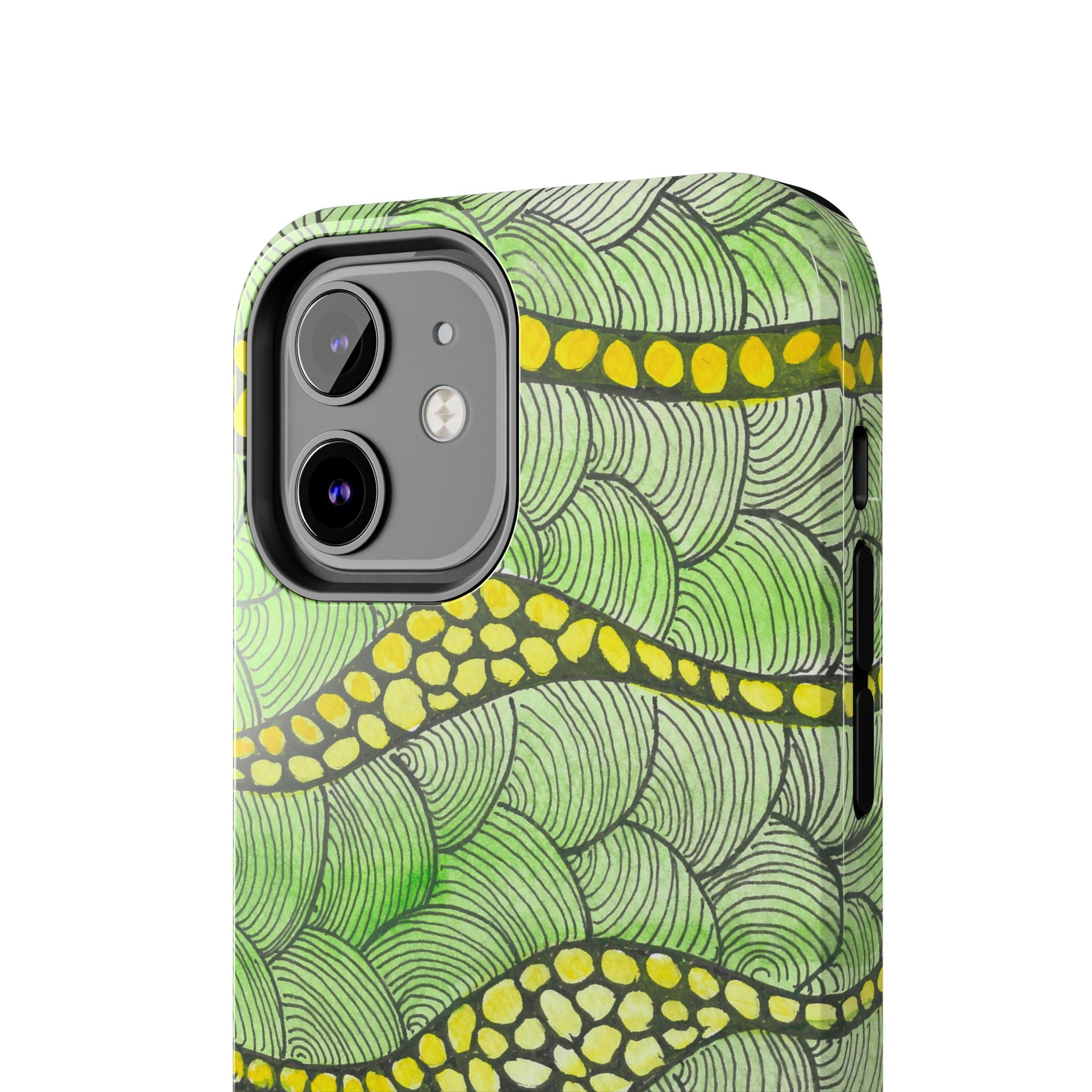 Tough Phone Case - All iPhones and Samsung Galaxys - Exciting Abstract Design #13 Watcha Thinking