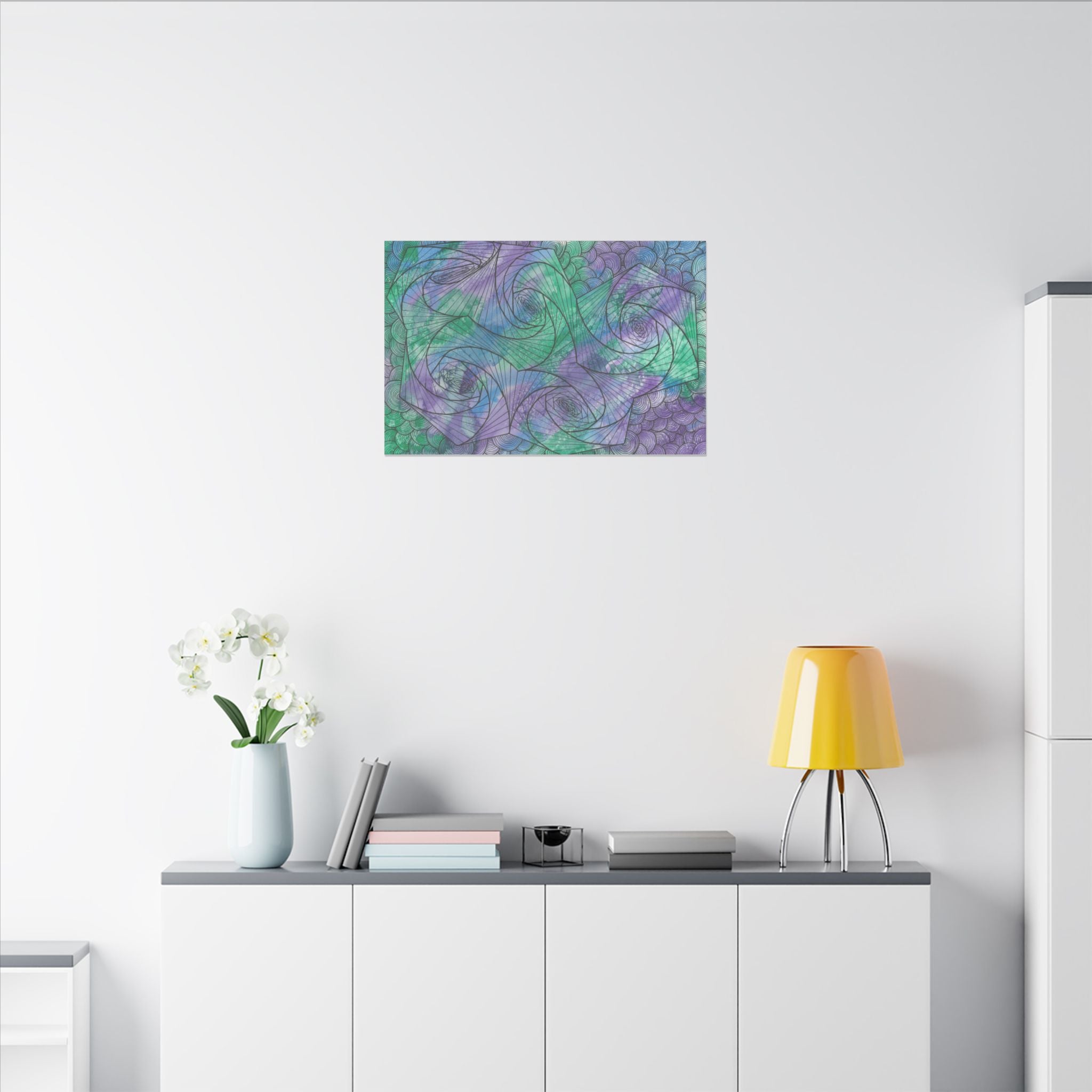 Large Colourful Wall Art, Canvas Prints, For Office, Bedroom or Living Room, or Special Gift #50 If Not Now When