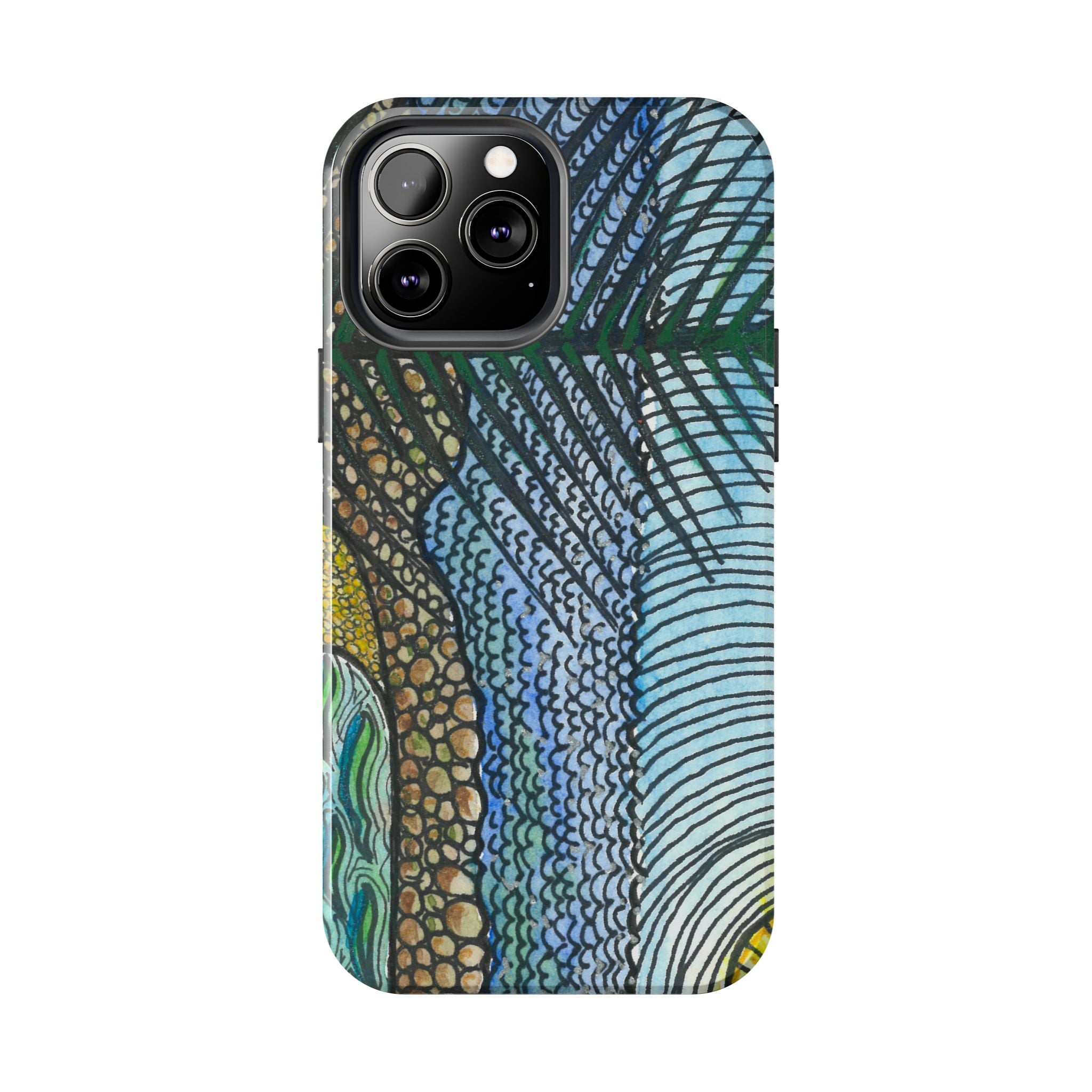Tough Phone Case - All iPhones and Samsung Galaxys - Exciting Abstract Design #47 Cottesloe