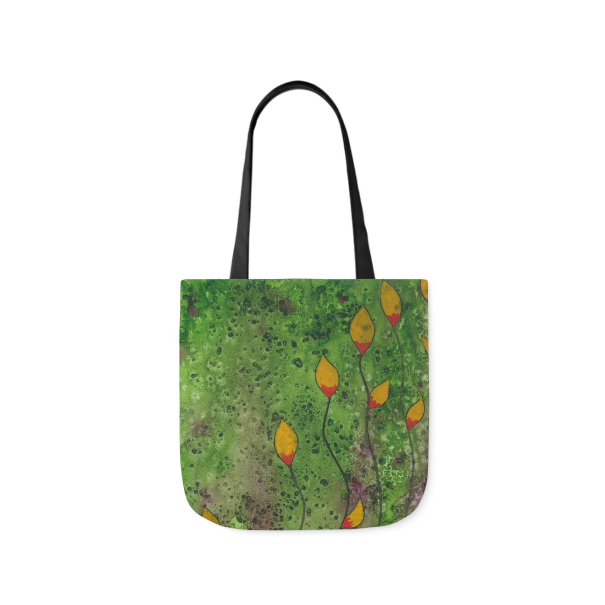 Canvas Tote Bags, Colourful Abstract Designs, 5-Color Straps, 3 Sizes.  For Family and friends or a Special Gift #98 HOPE
