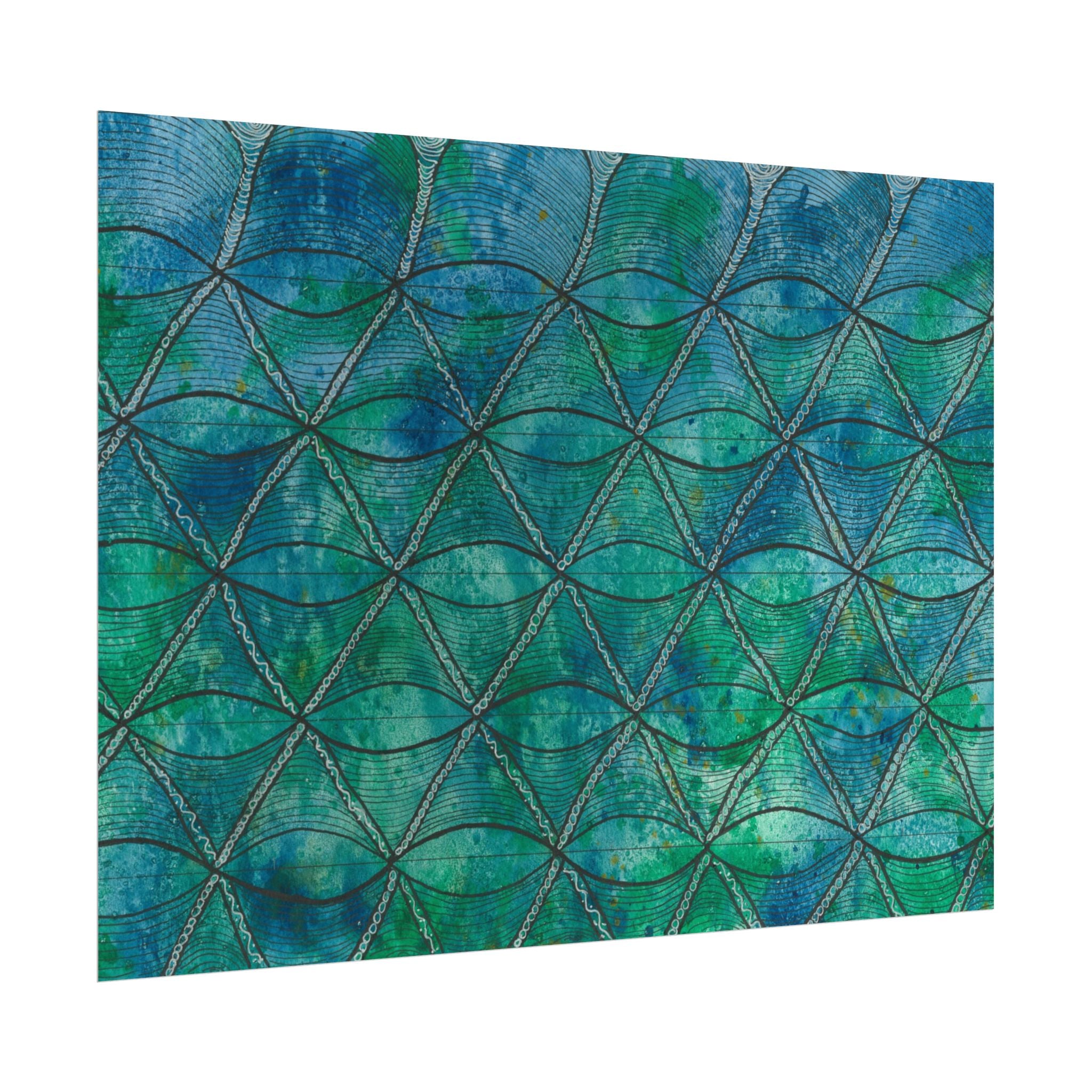 Large Colourful Wall Art, Posters & Prints, For Office, Bedroom or Living Room, or Special Gift #58 How's The Serenity?
