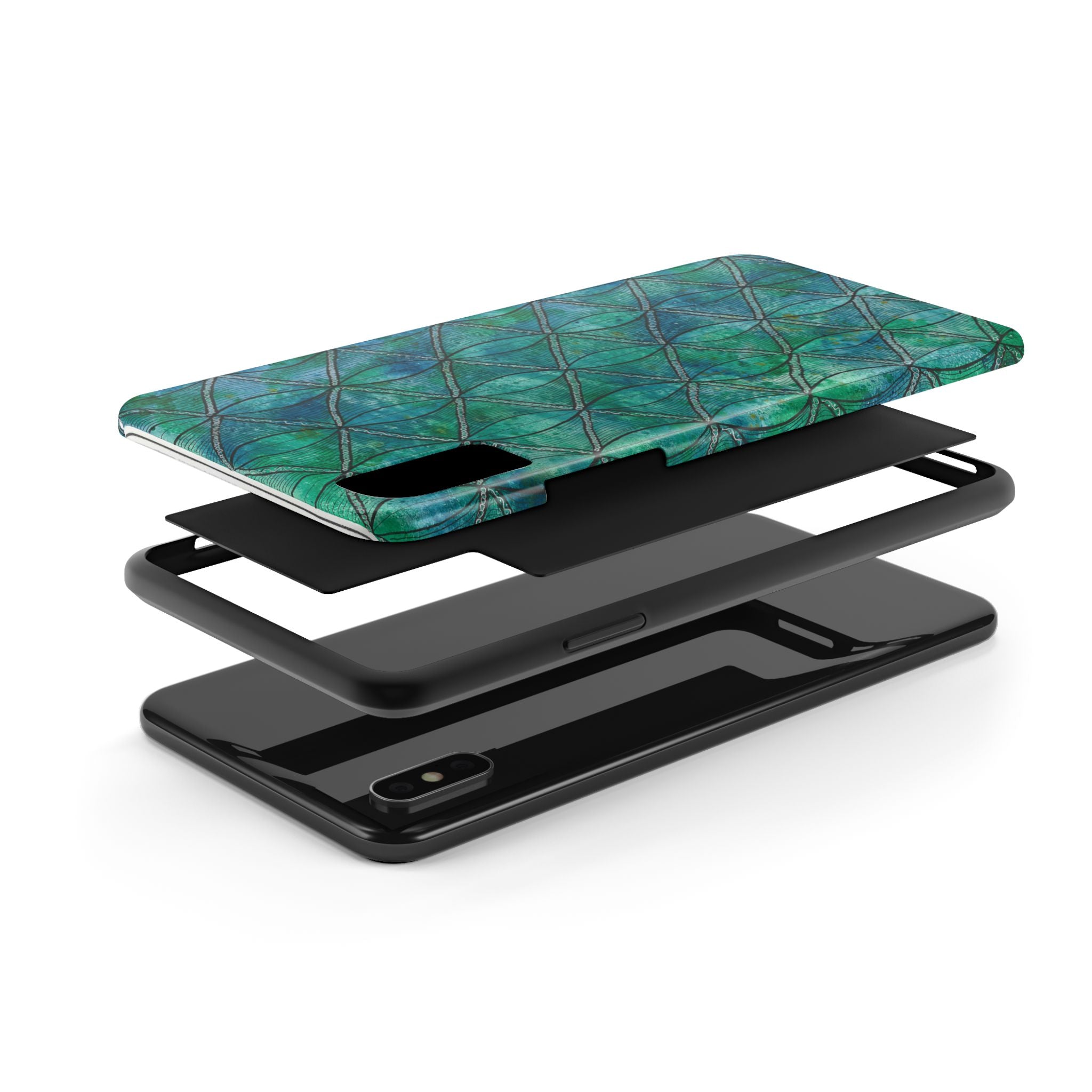 Tough Phone Case - All iPhones and Samsung Galaxys - Exciting Abstract Design #58 How's the Serenity