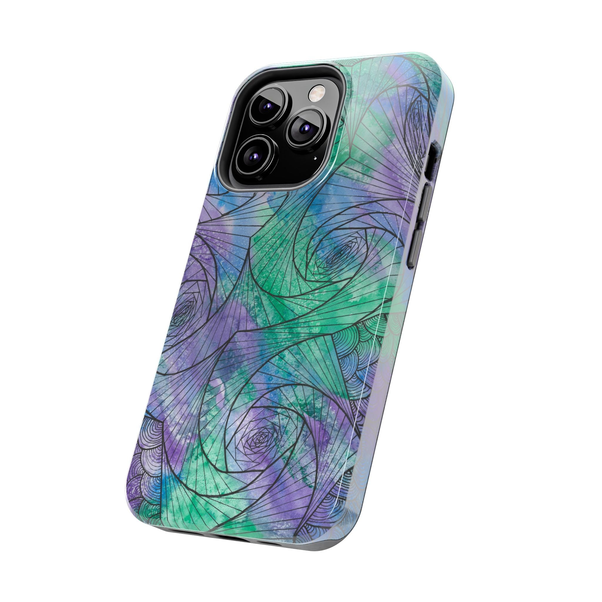 Tough Phone Case - All iPhones and Samsung Galaxys - Exciting Abstract Design  #50 If Not Now When