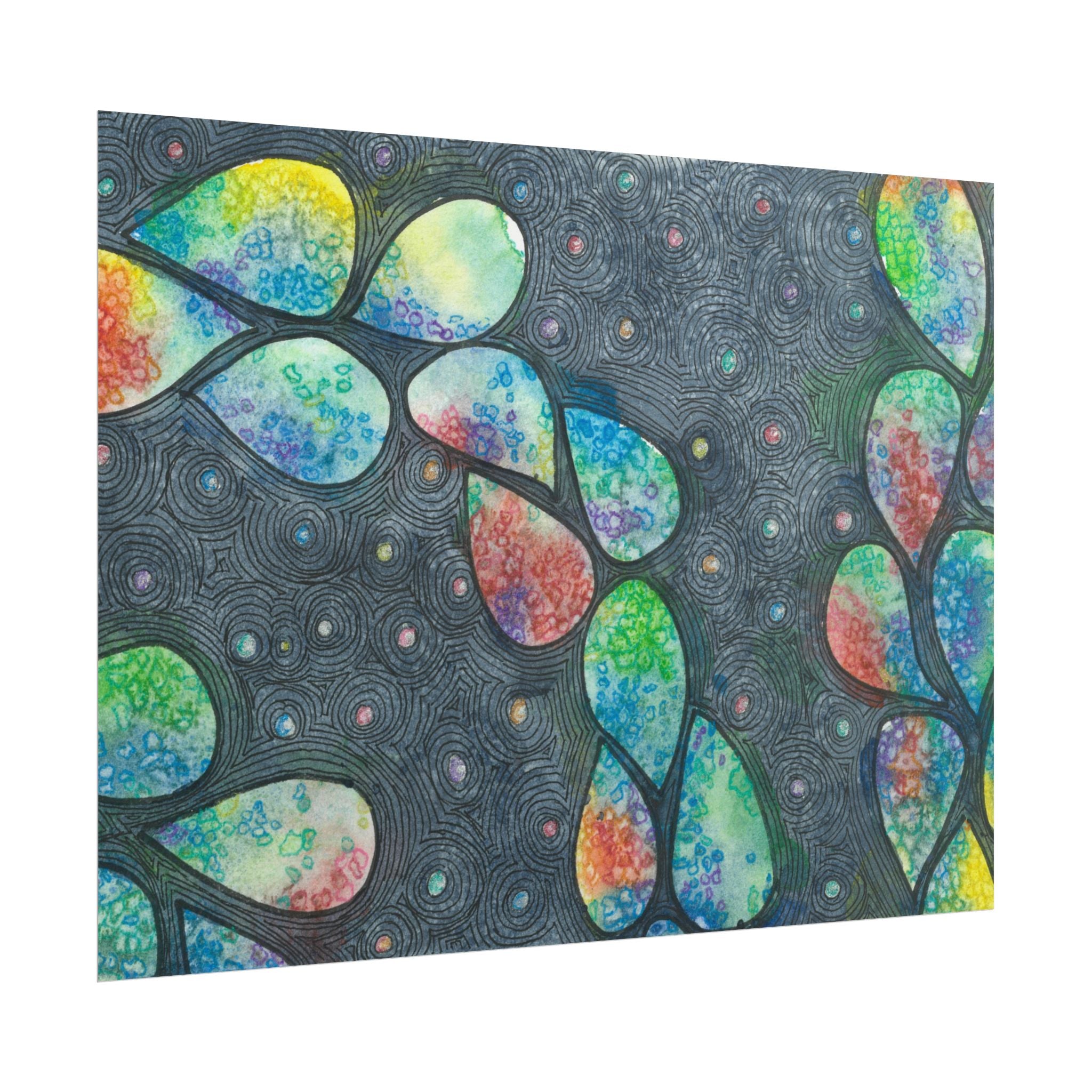 Large Colourful Wall Art, Posters & Prints, For Office, Bedroom or Living Room, or Special Gift #30 Give Us A Minute