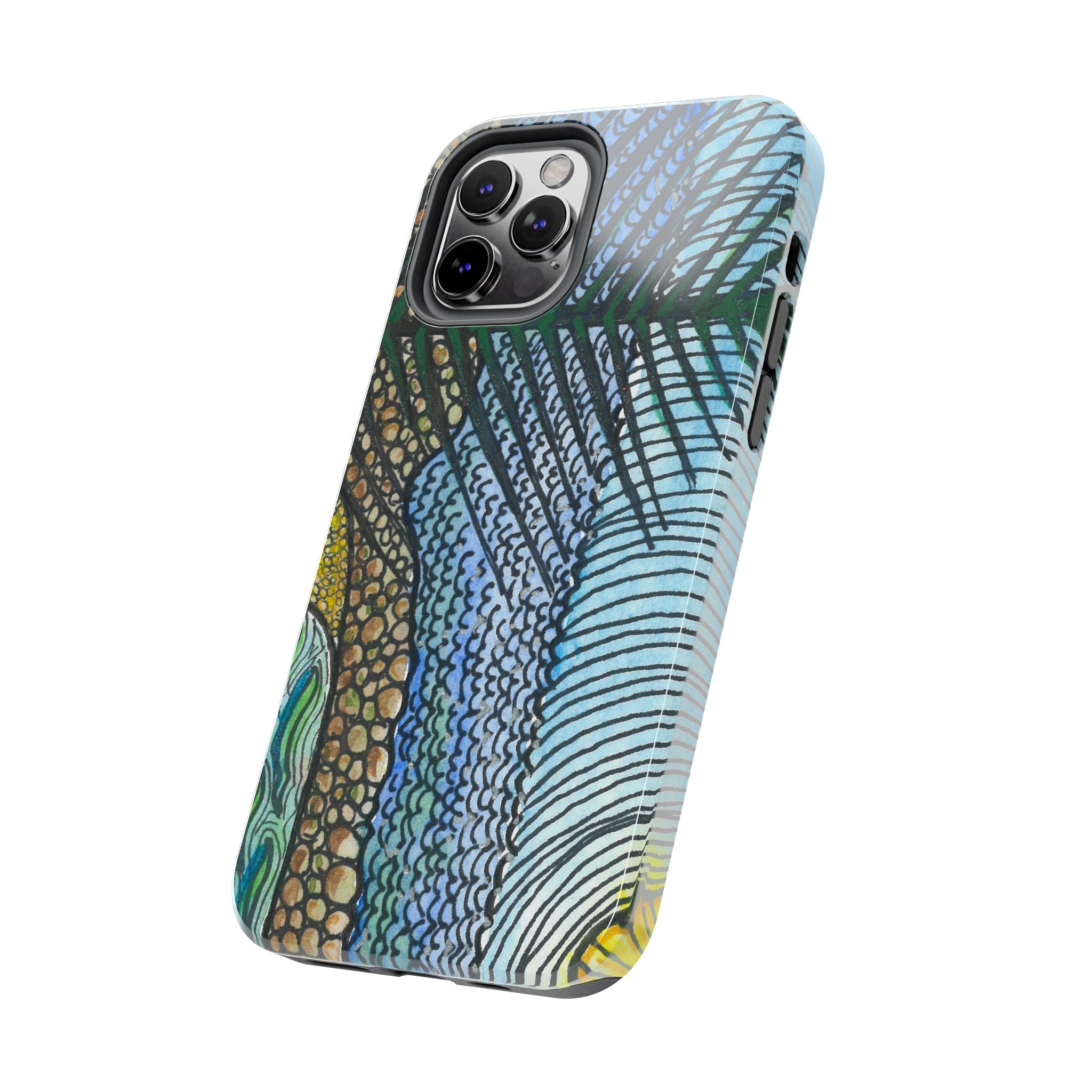 Tough Phone Case - All iPhones and Samsung Galaxys - Exciting Abstract Design #47 Cottesloe
