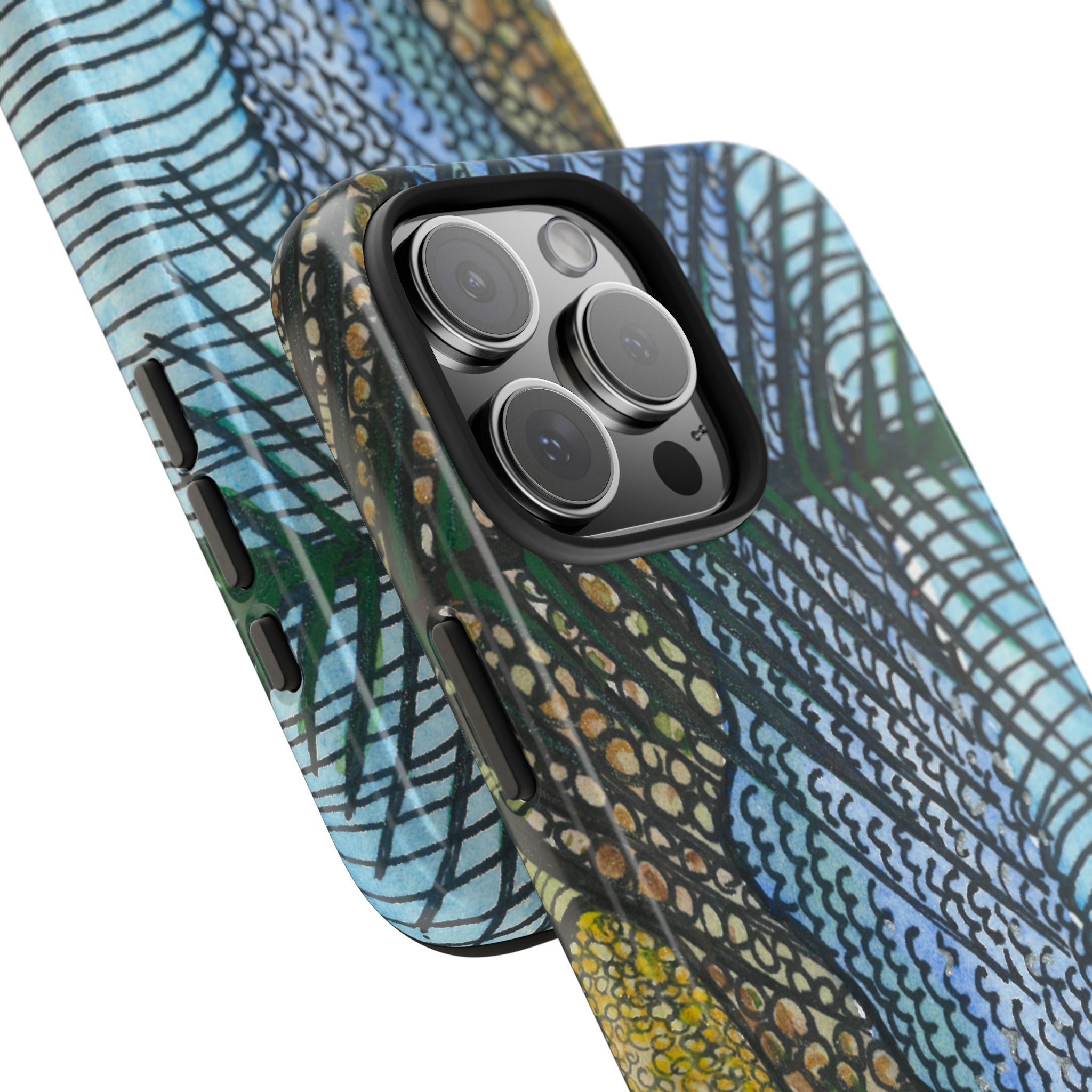 Tough Phone Case - All iPhones and Samsung Galaxys - Exciting Abstract Design #47 Cottesloe