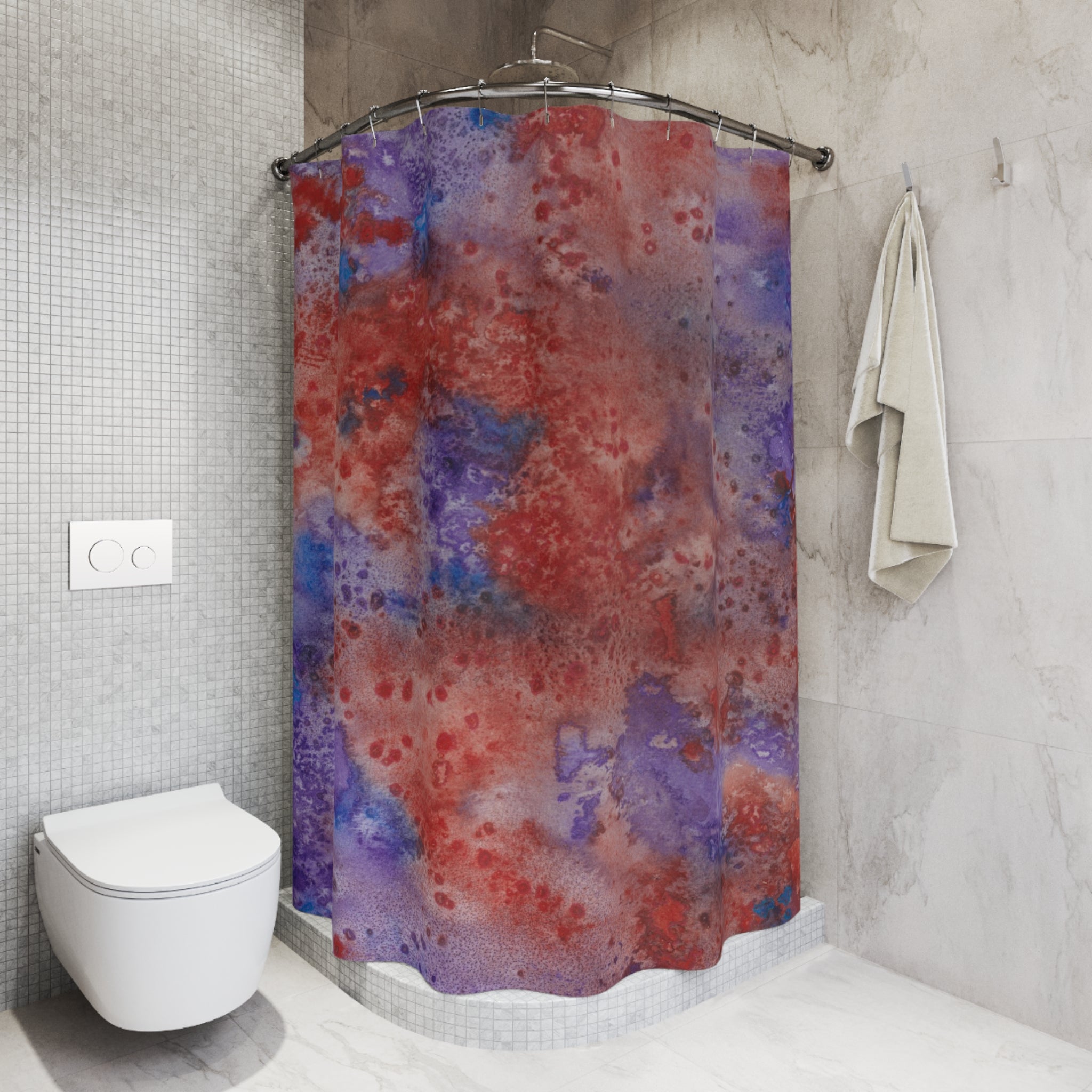 Beautiful Shower Curtains to Refresh Your Bathroom. Colourful Abstract Designs. Perfect For Your Bathroom or Special House-Warming Gift #51 In The Beginning