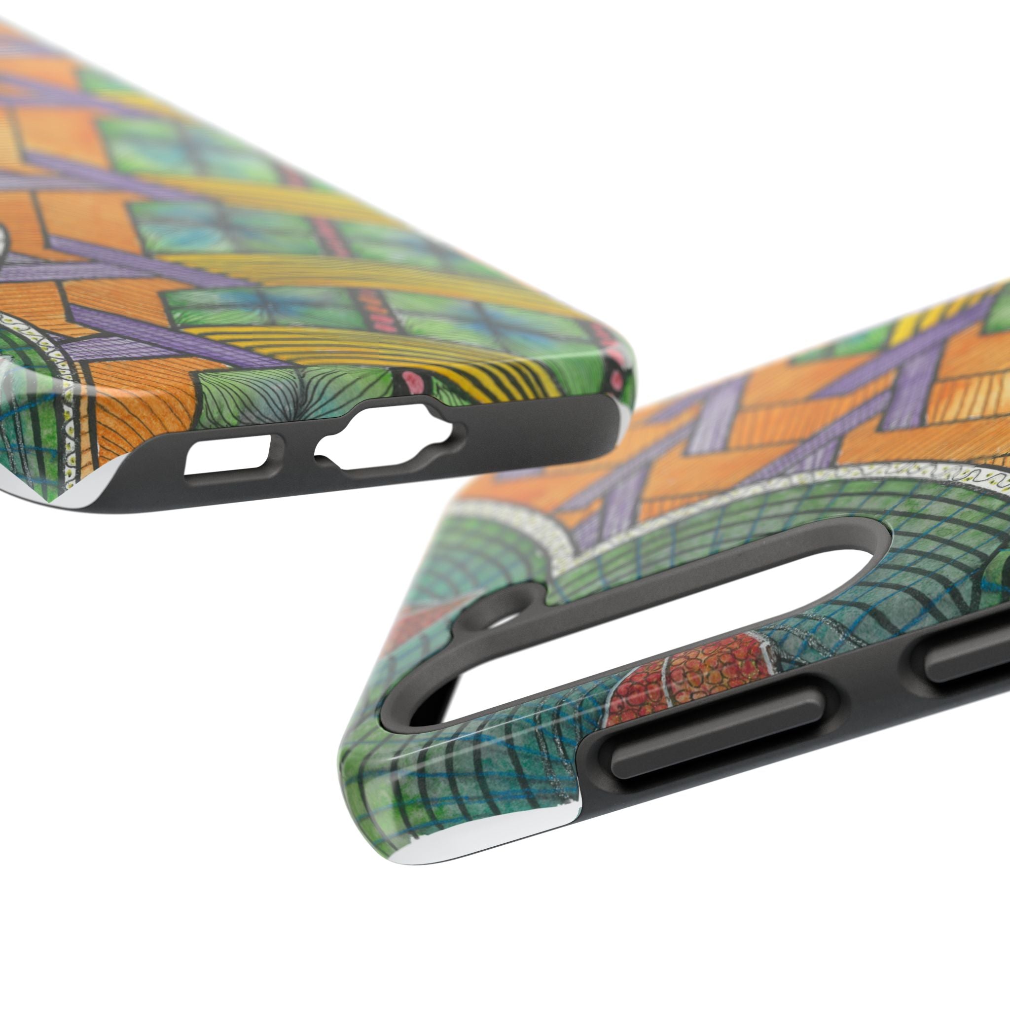 Tough Phone Case - All iPhones and Samsung Galaxys - Exciting Abstract Design #31 T'Eye Land