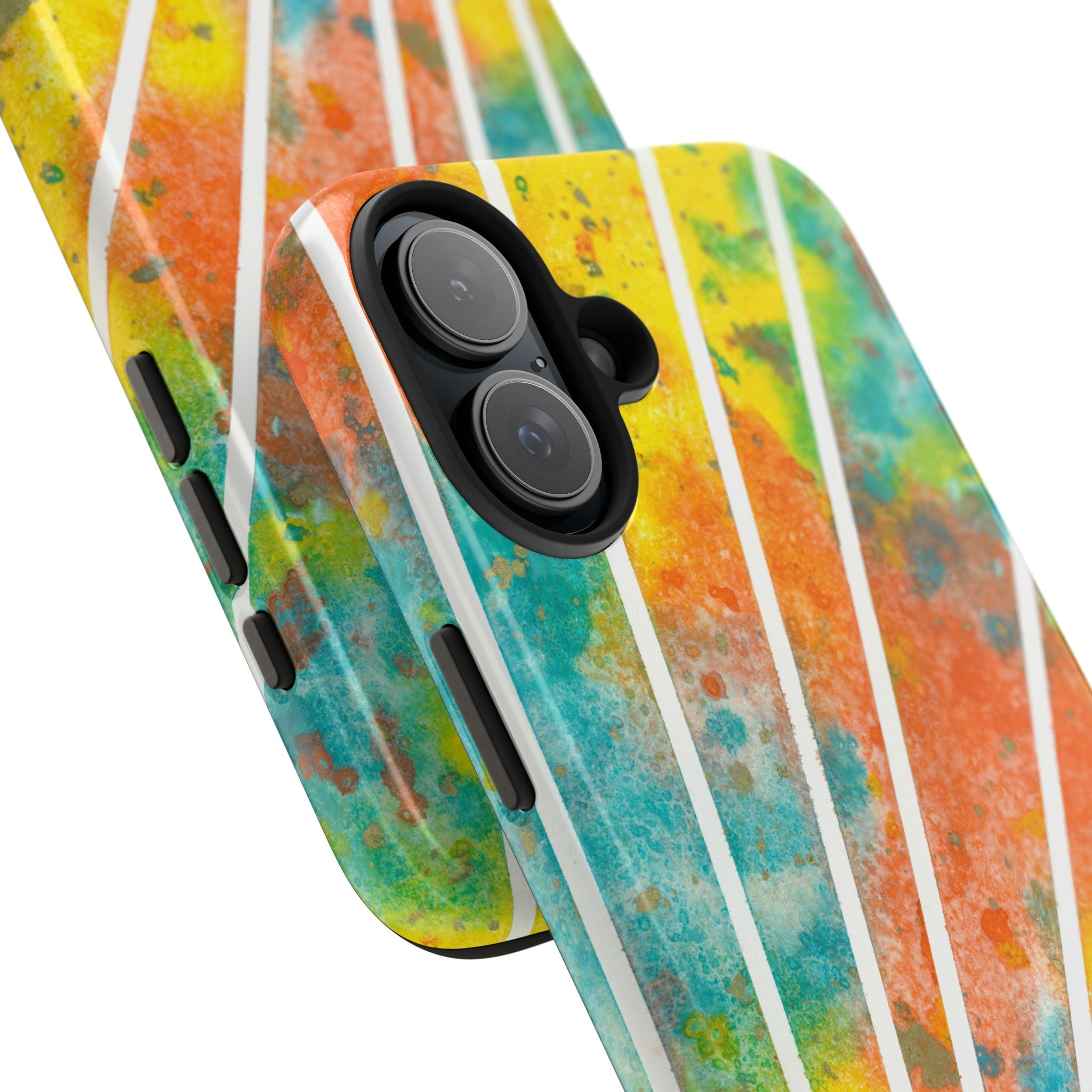 Tough Phone Case - All iPhones and Samsung Galaxys - Exciting Abstract Design #101 Your Energy Radiates