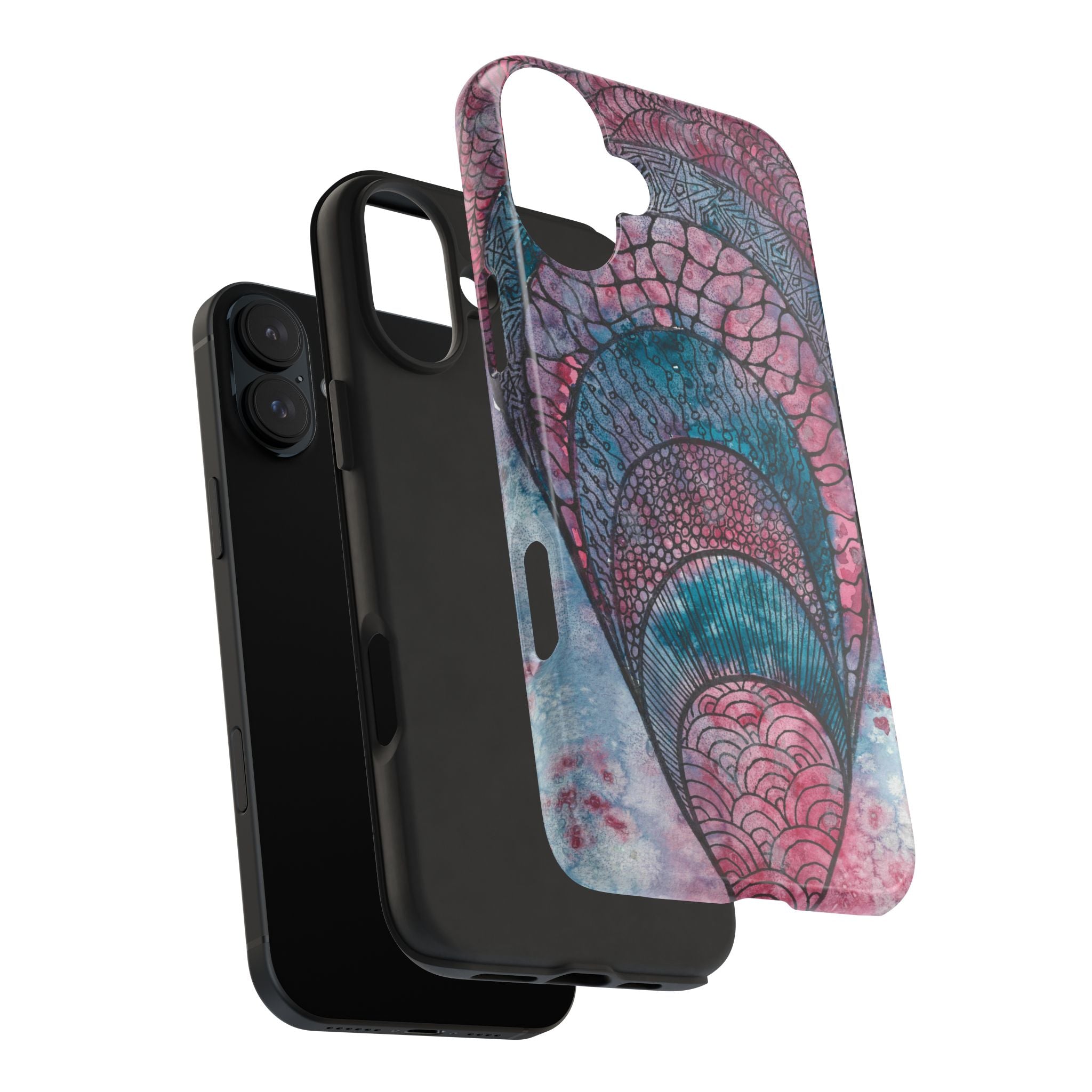 Tough Phone Case - All iPhones and Samsung Galaxys - Exciting Abstract Design #92 The Goddess Lives