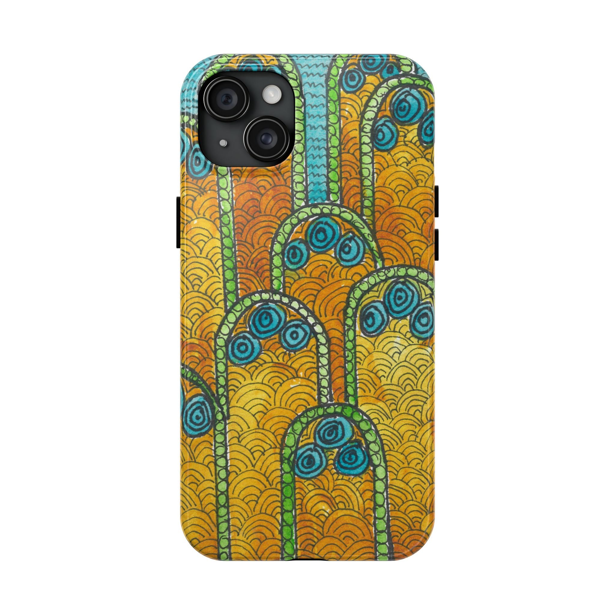 Tough Phone Case - All iPhones and Samsung Galaxys - Exciting Abstract Design #87 Belgrade Impressions - Serbia