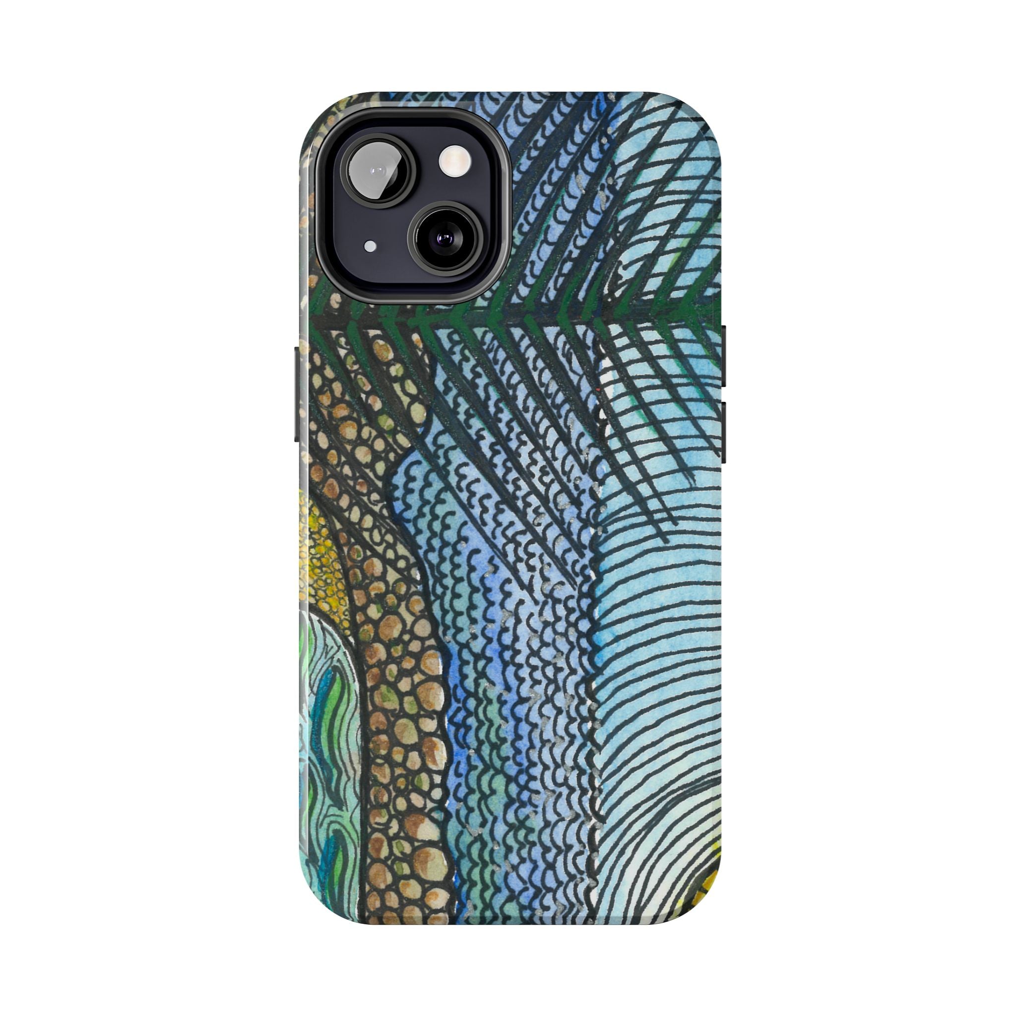 Tough Phone Case - All iPhones and Samsung Galaxys - Exciting Abstract Design #47 Cottesloe