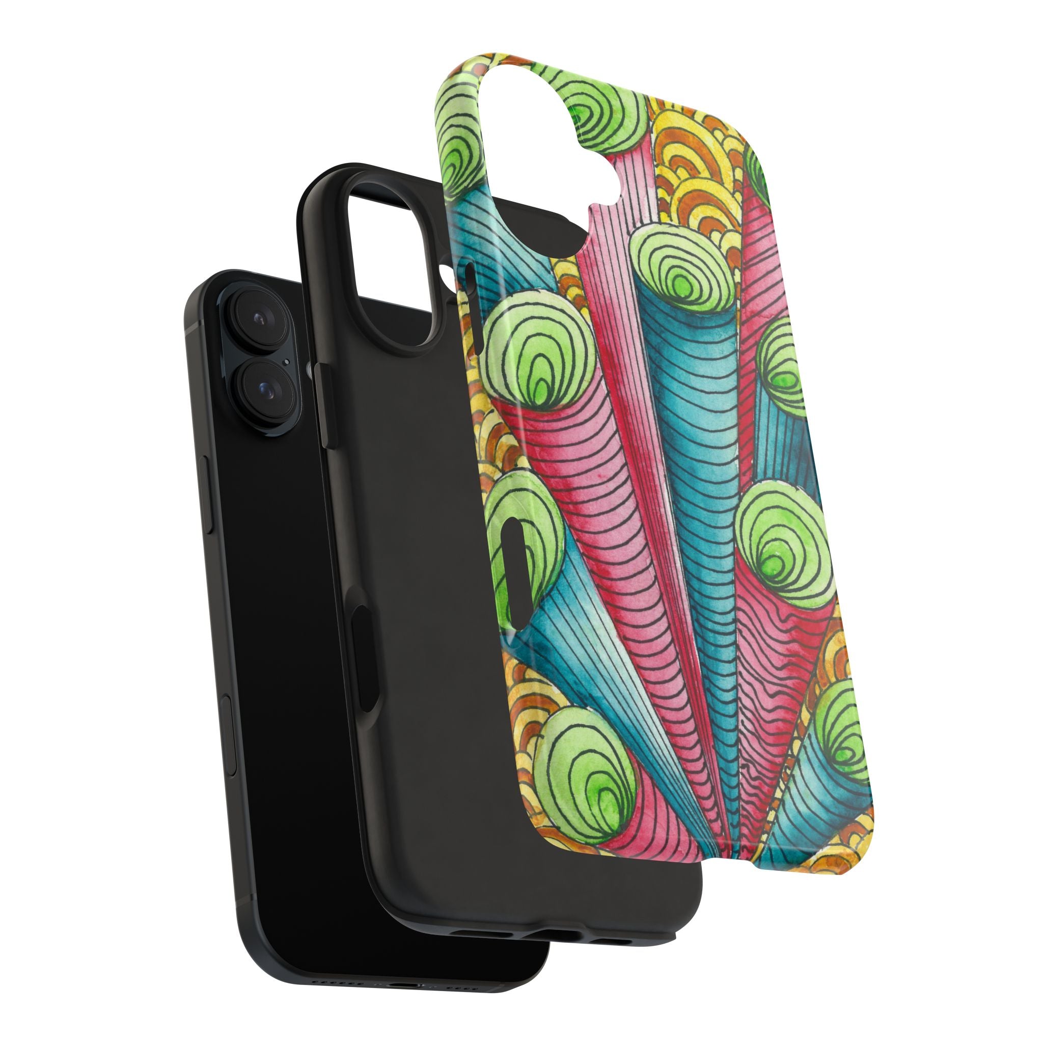 Tough Phone Case - All iPhones and Samsung Galaxys - Exciting Abstract Design #93 On A Mission