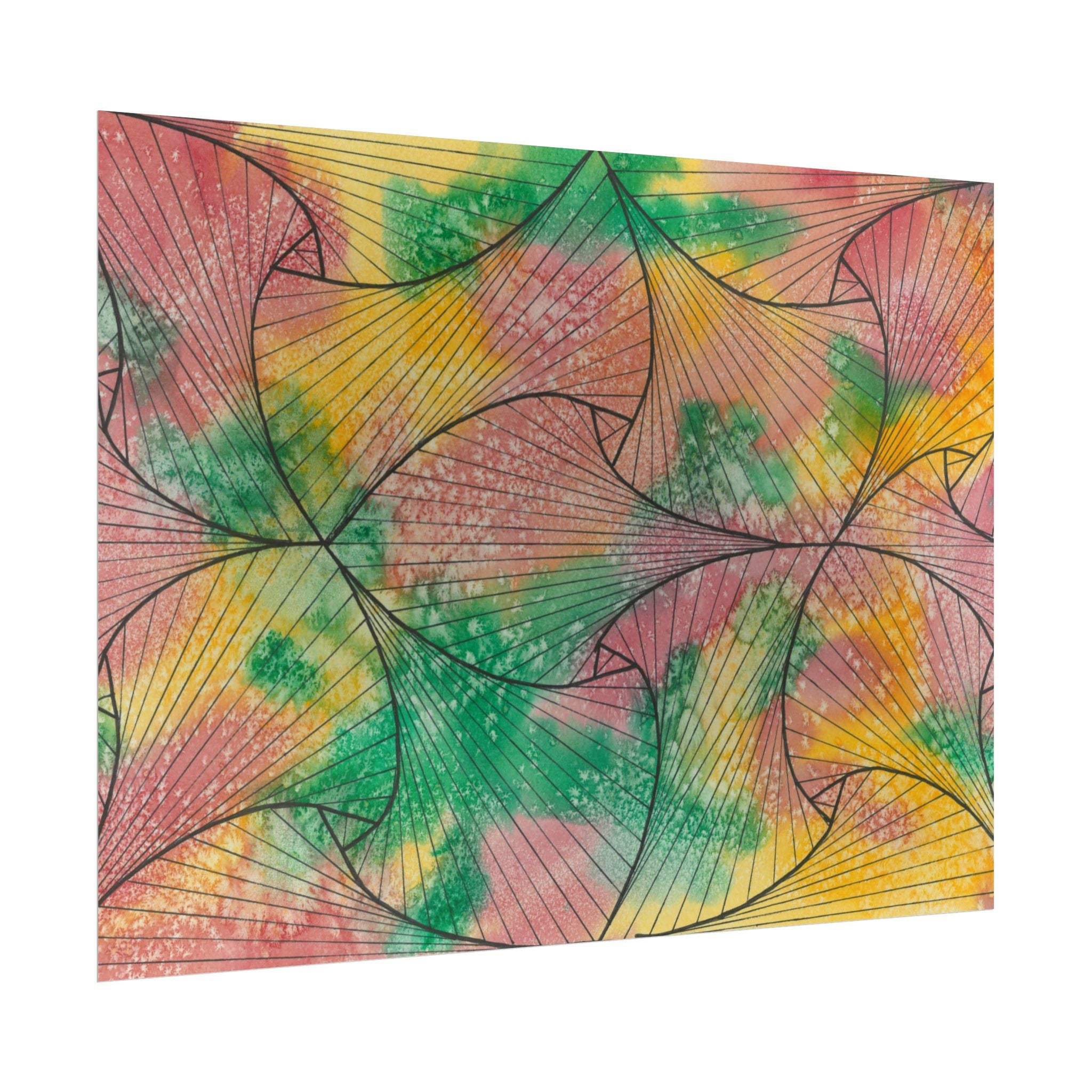 Large Colourful Wall Art, Posters & Prints, For Office, Bedroom or Living Room, or Special Gift #49 Health & Well Being