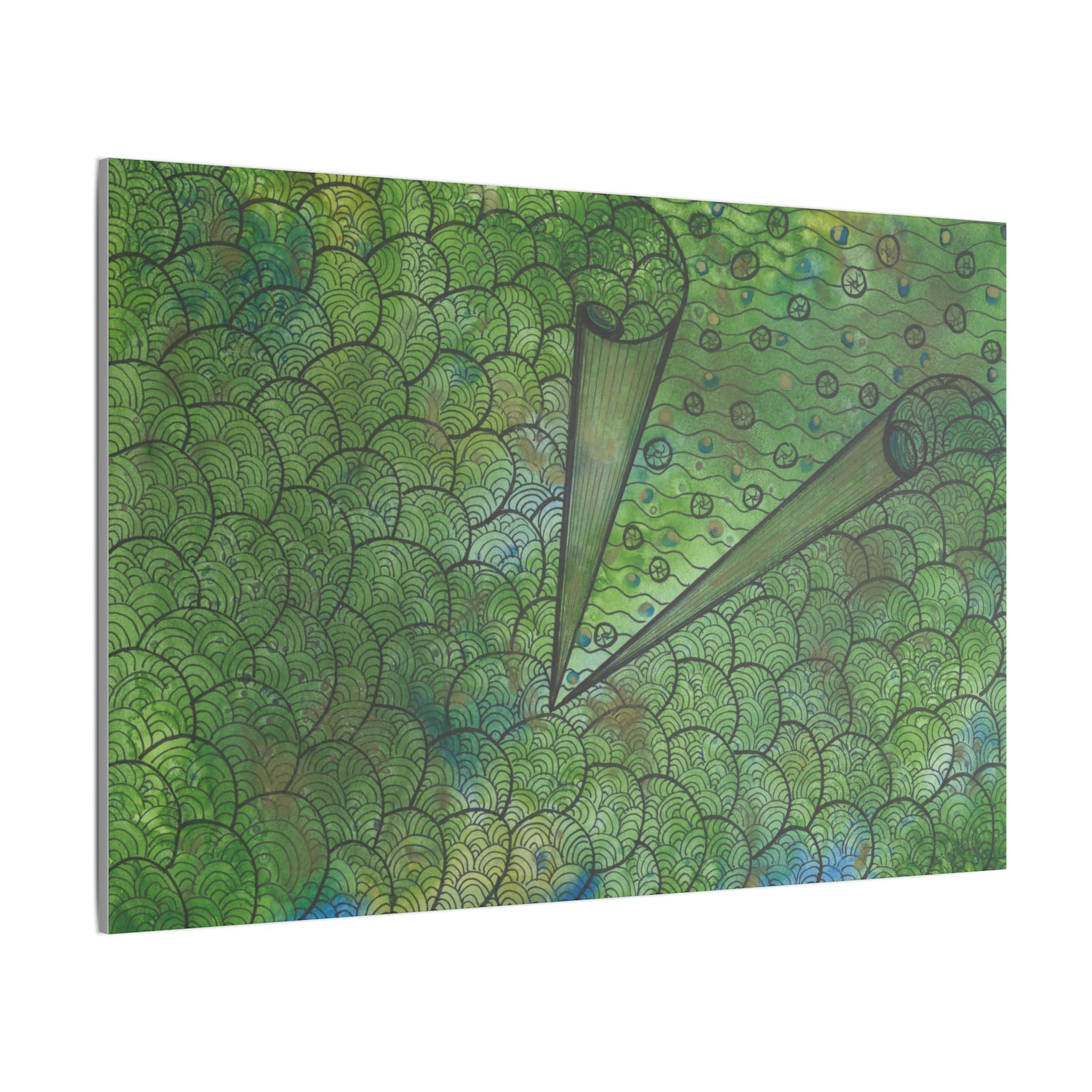 Large Colourful Wall Art, Canvas Prints, For Office, Bedroom or Living Room, or Special Gift #69 New Horizons
