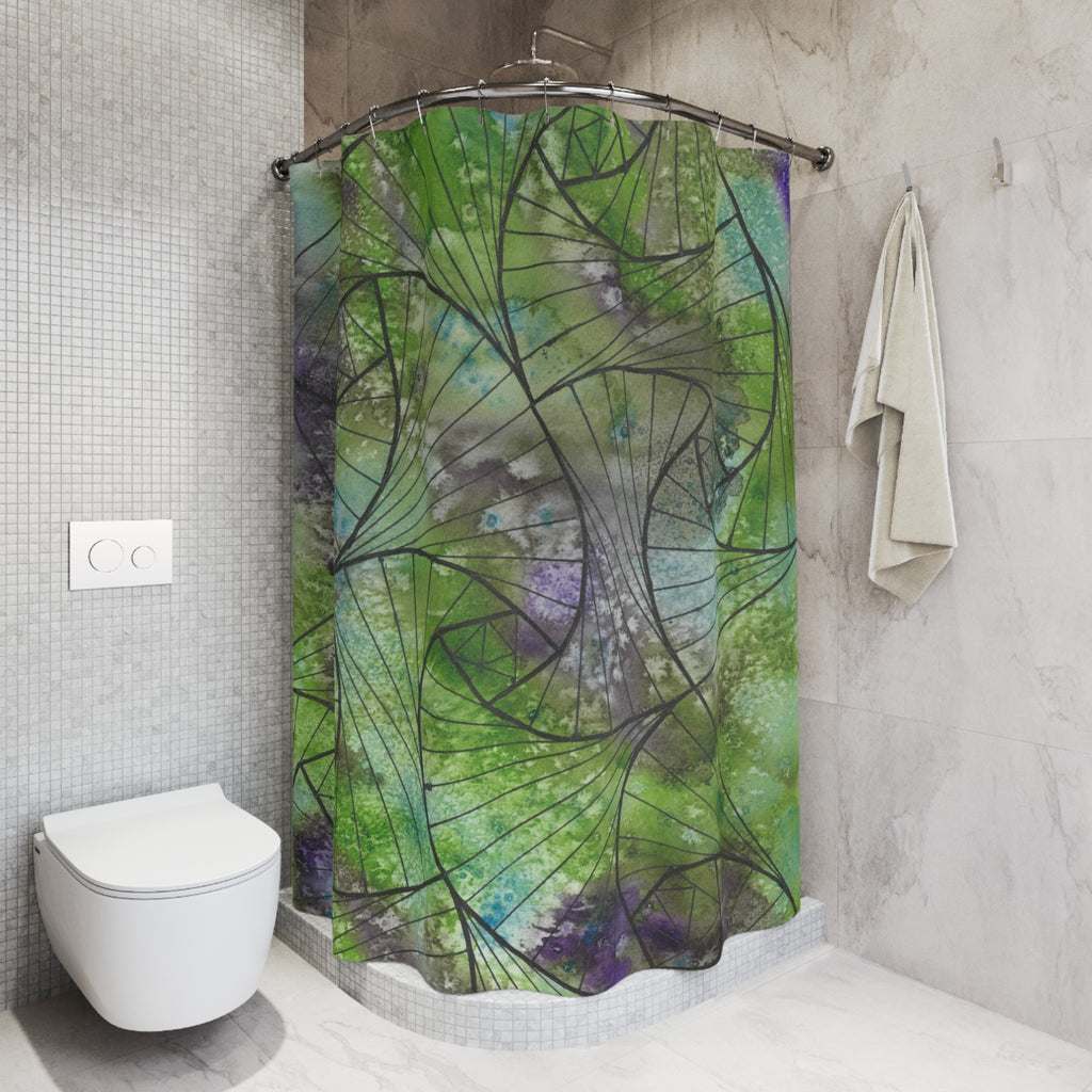 Beautiful Shower Curtains to Refresh Your Bathroom. Colourful Abstract Designs. Perfect For Your Bathroom or Special House-Warming Gift #55 Of Course Im Sure