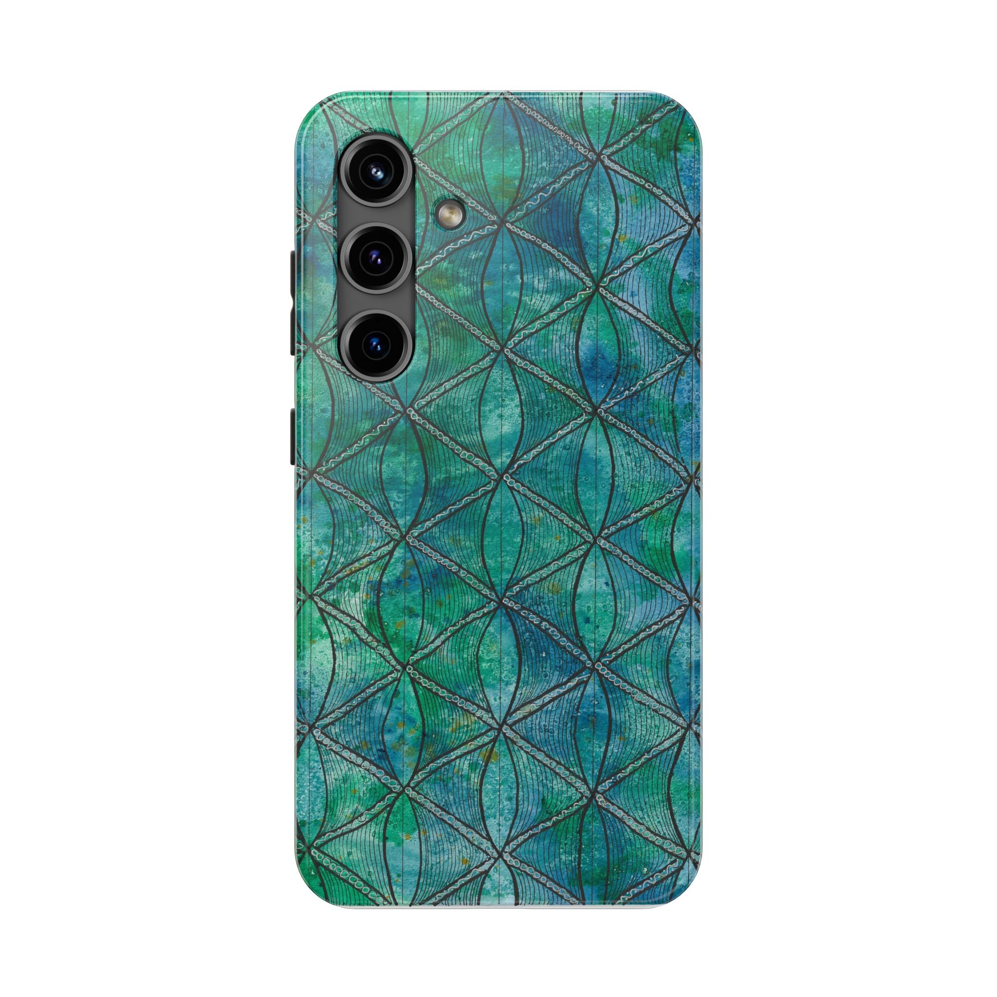 Tough Phone Case - All iPhones and Samsung Galaxys - Exciting Abstract Design #58 How's the Serenity