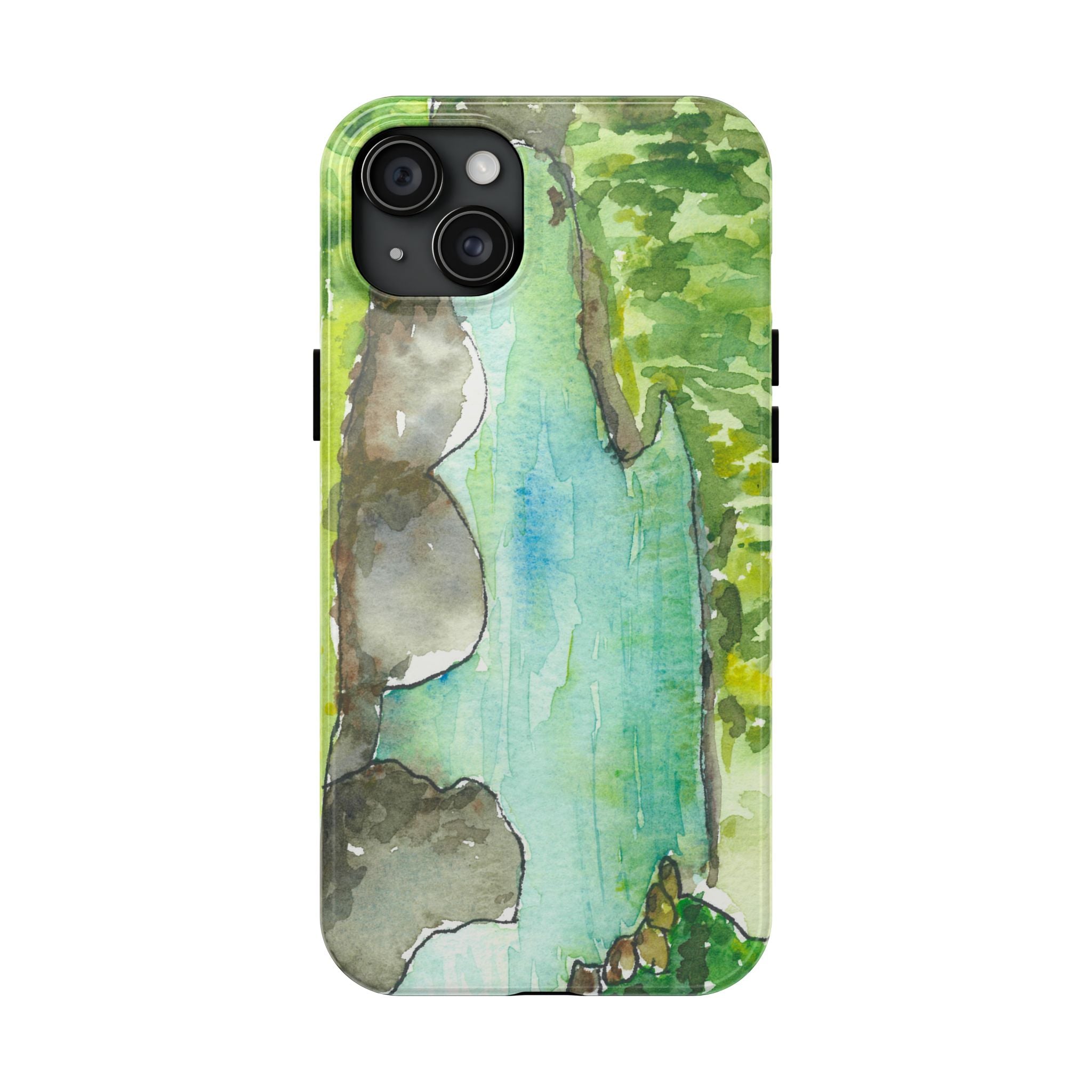 Tough Phone Case - All iPhones and Samsung Galaxys - Exciting Abstract Design #88 Tara River - Montenegro