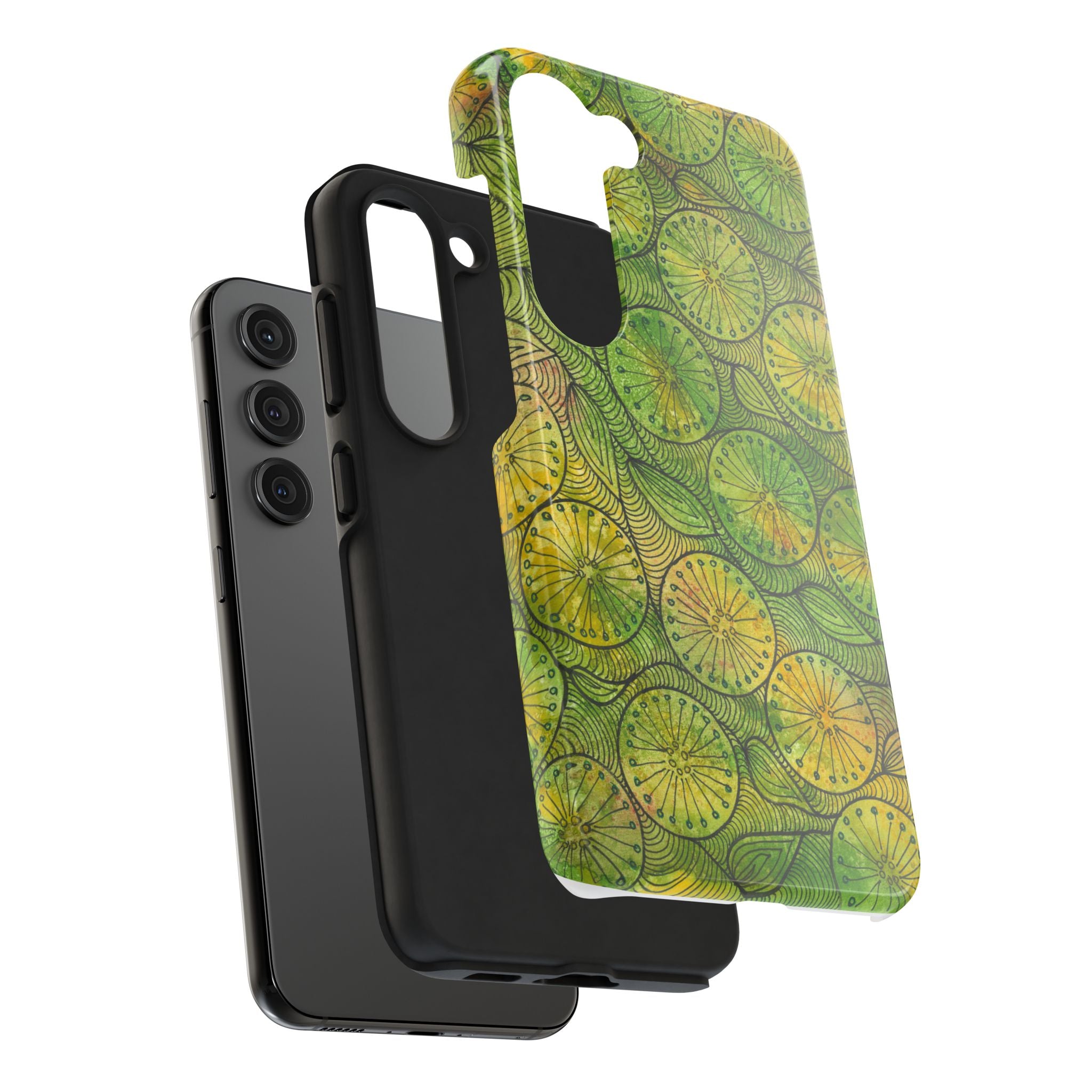 Tough Phone Case - All iPhones and Samsung Galaxys - Exciting Abstract Design #63 Margarita Mondays