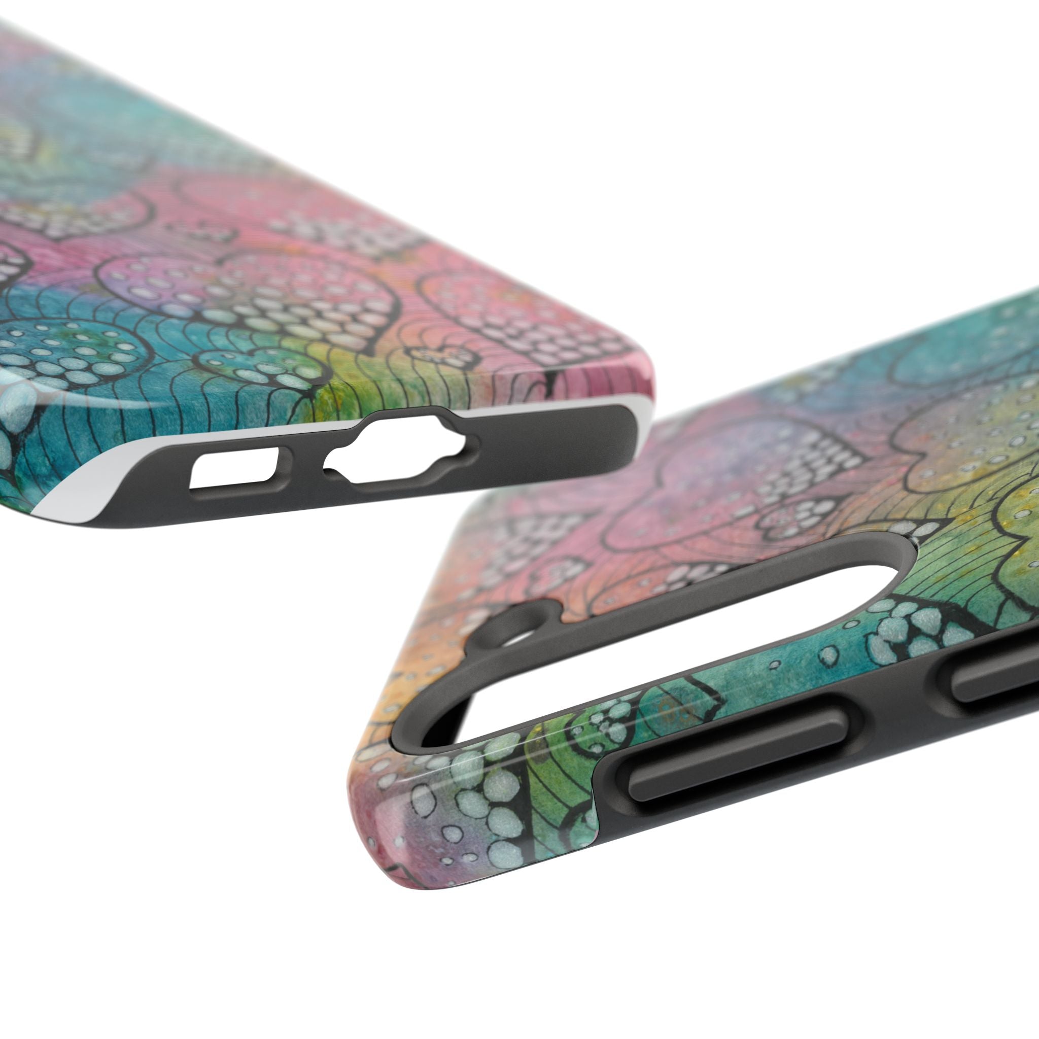 Tough Phone Case - All iPhones and Samsung Galaxys - Exciting Abstract Design #97 What's Love Got To Do With It