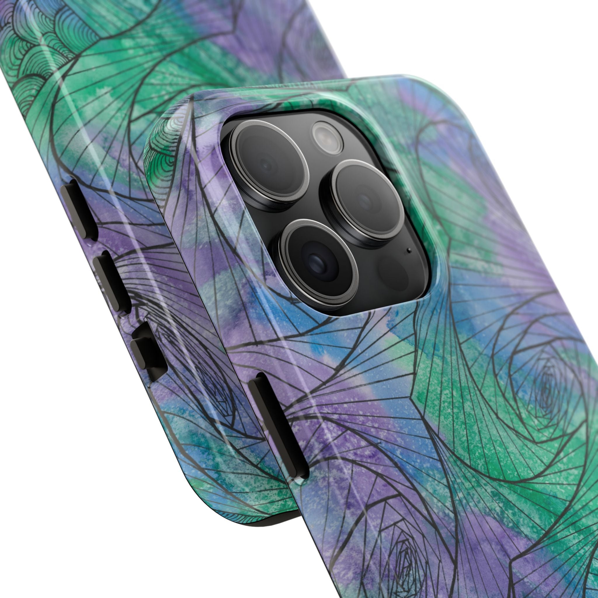 Tough Phone Case - All iPhones and Samsung Galaxys - Exciting Abstract Design  #50 If Not Now When