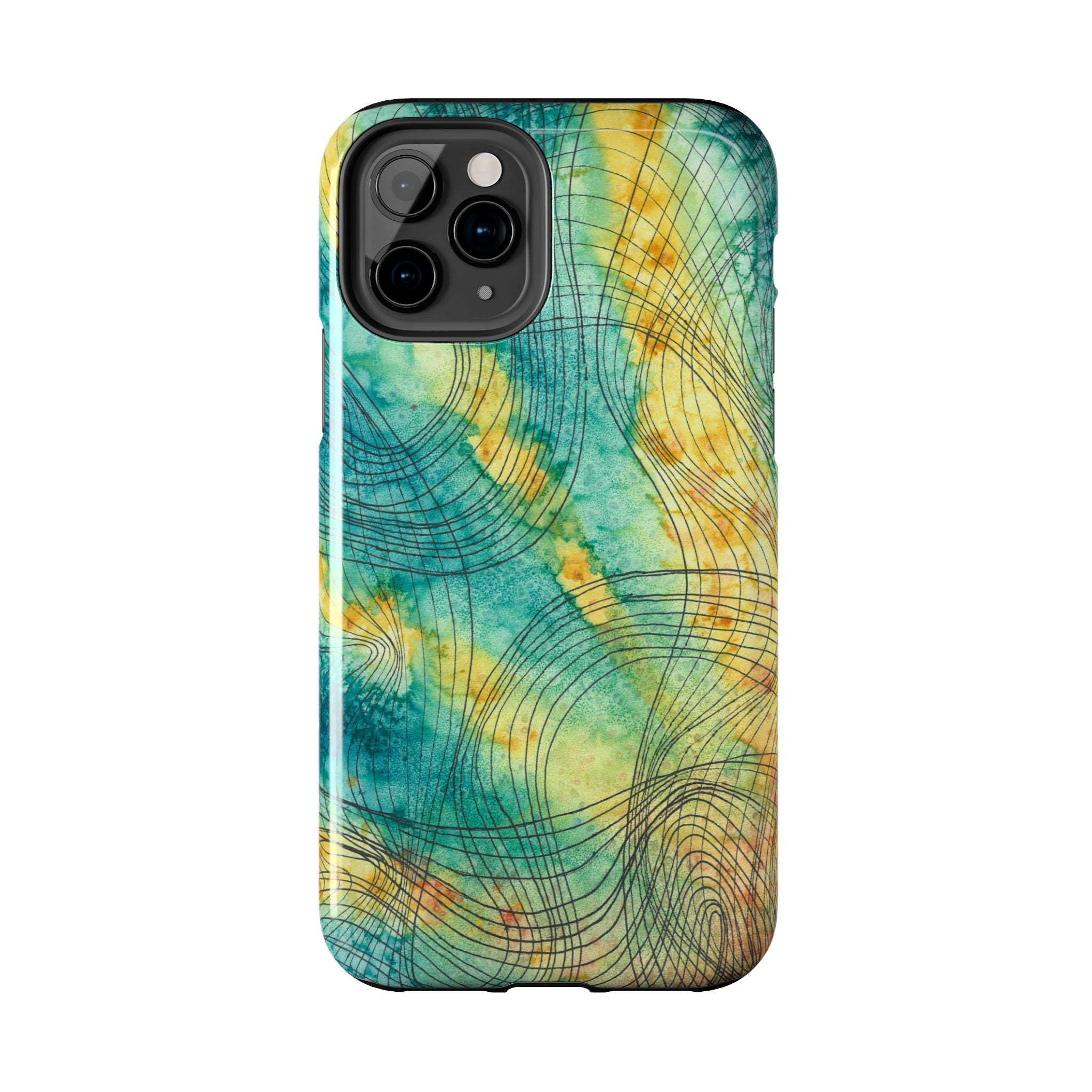 Tough Phone Case - All iPhones and Samsung Galaxys - Exciting Abstract Design #81 The Only Way Is Up