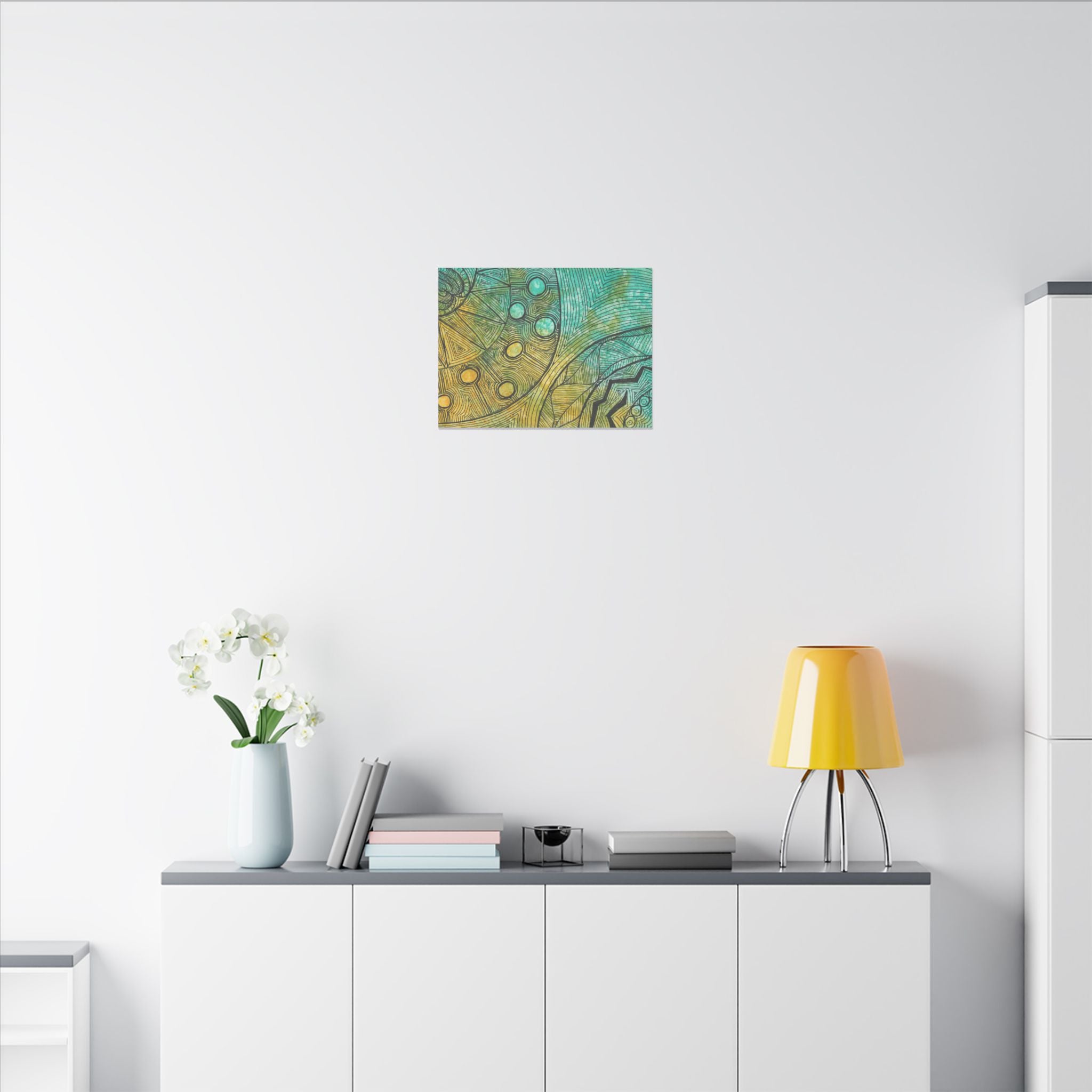 Large Colourful Wall Art, Canvas Prints, For Office, Bedroom or Living Room, or Special Gift #27 Come What May