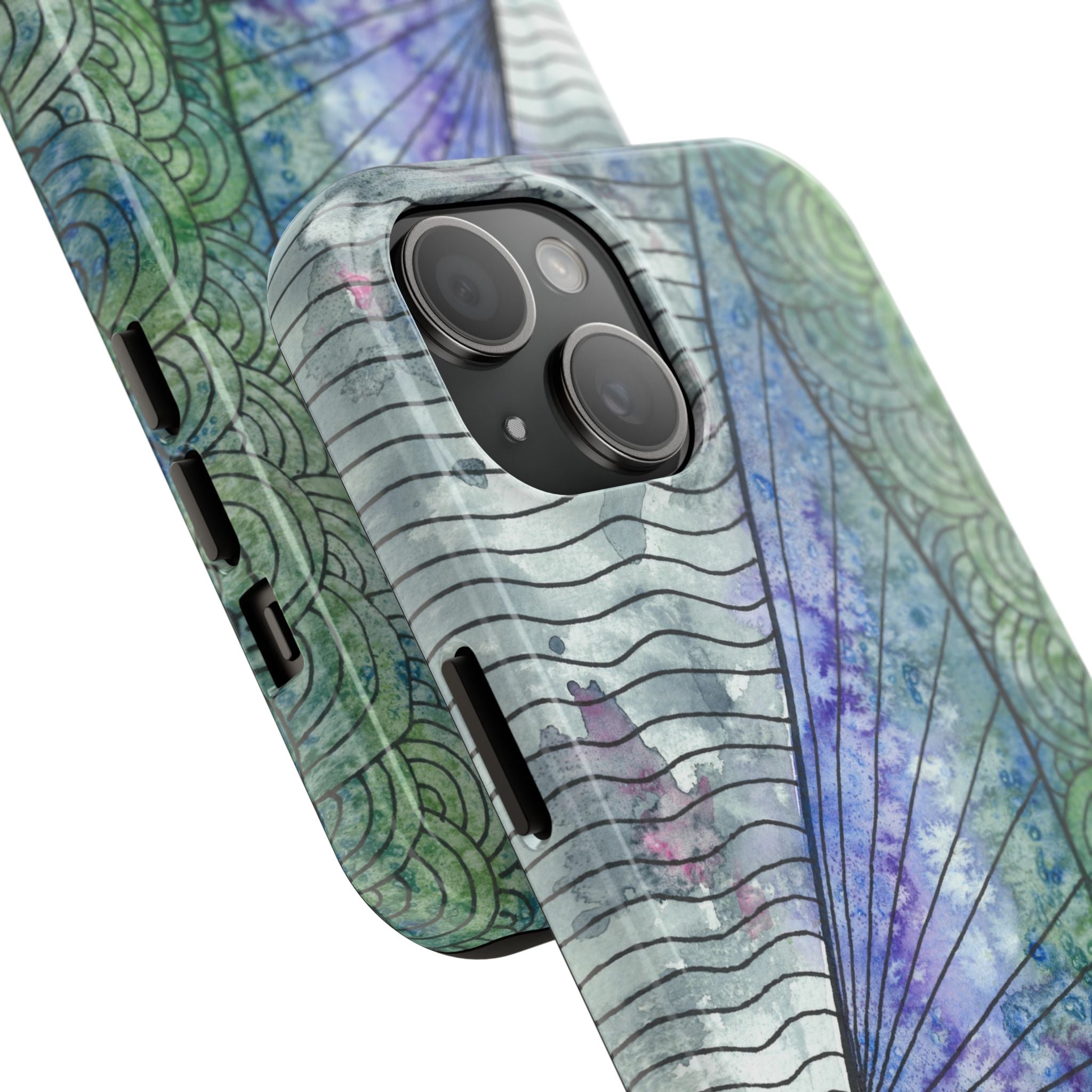 Tough Phone Case - All iPhones and Samsung Galaxys - Exciting Abstract Design #90 Rtanj Pyramid - Serbia