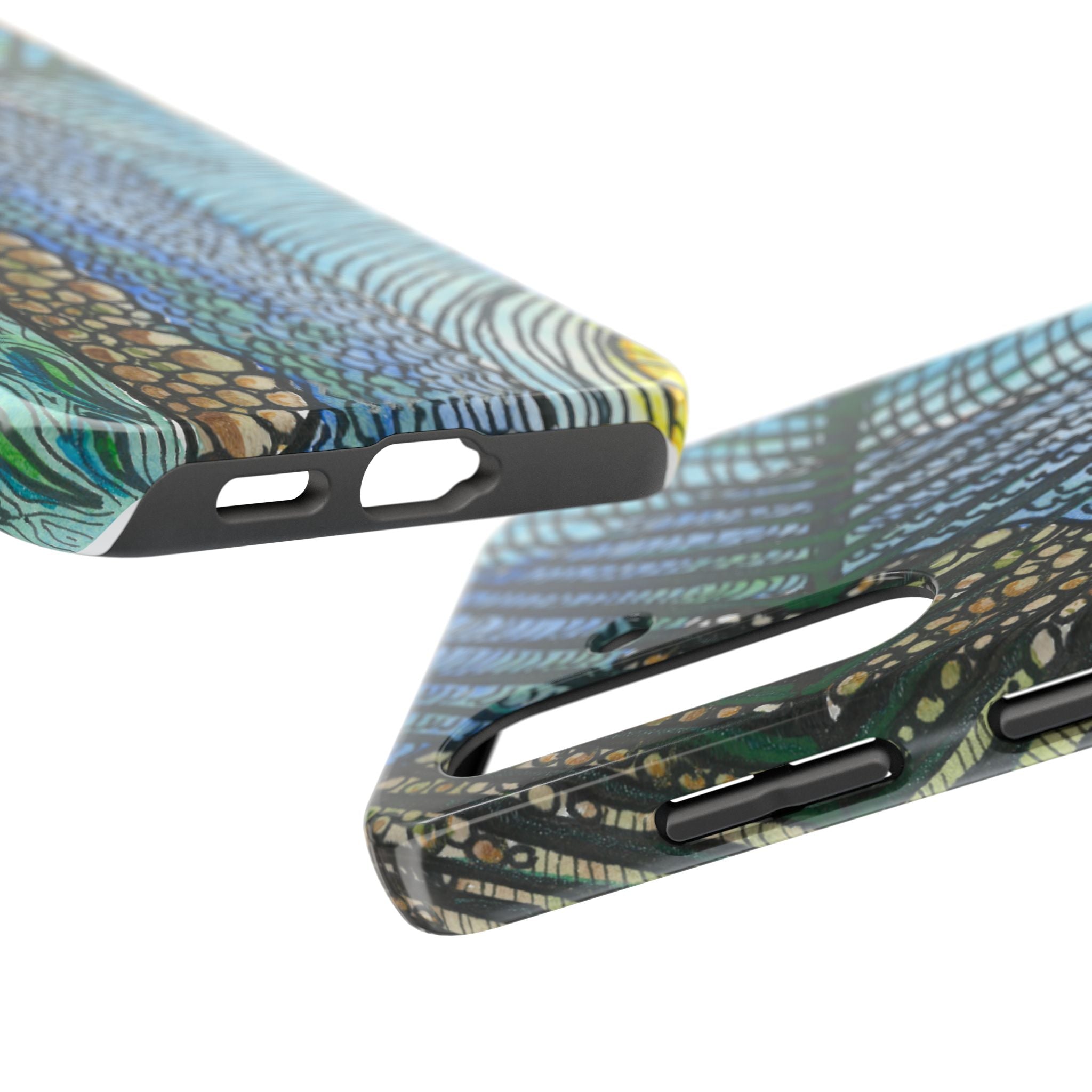 Tough Phone Case - All iPhones and Samsung Galaxys - Exciting Abstract Design #47 Cottesloe