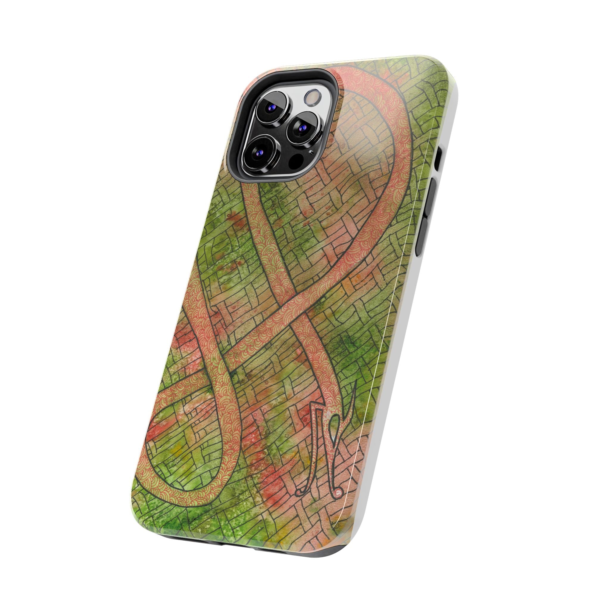 Tough Phone Case - All iPhones and Samsung Galaxys - Exciting Abstract Design #57 Celtic Flavours