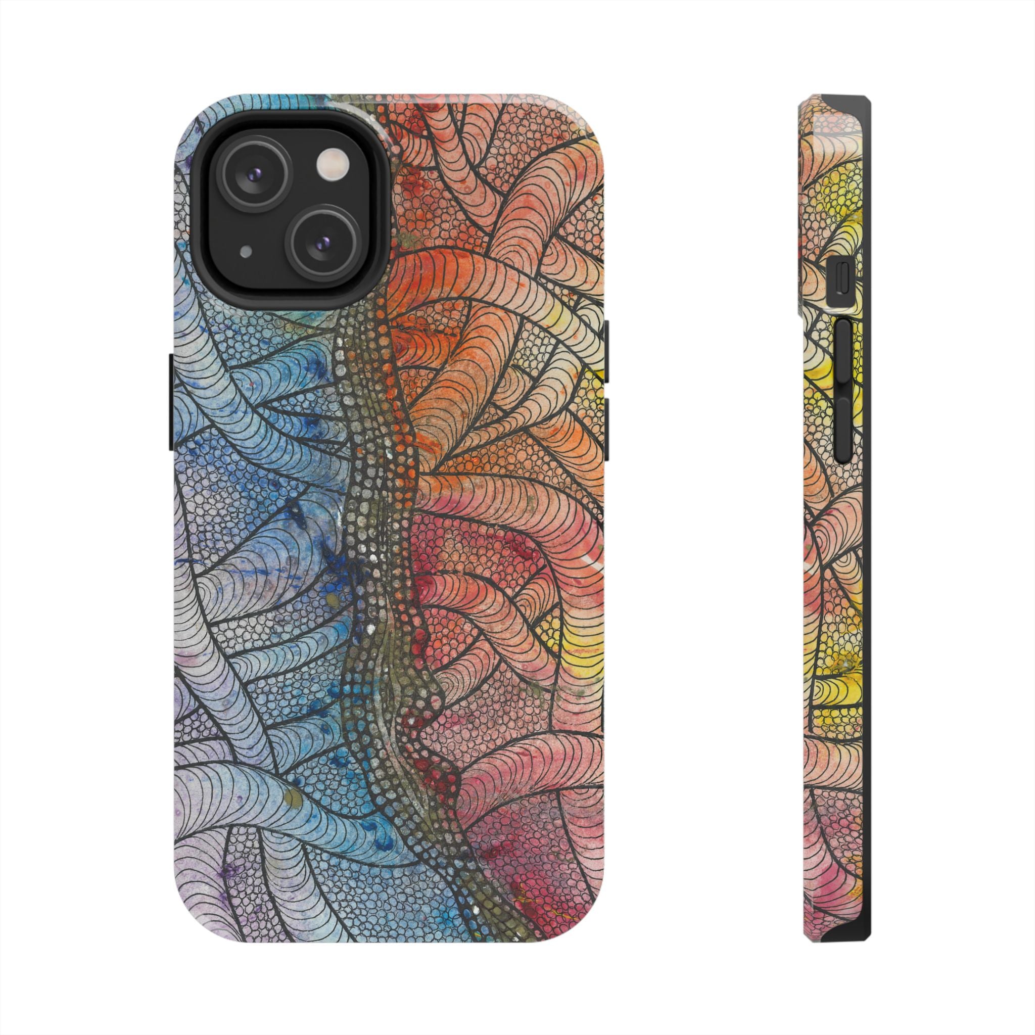 Tough Phone Case - All iPhones and Samsung Galaxys - Exciting Abstract Design #72 After The End