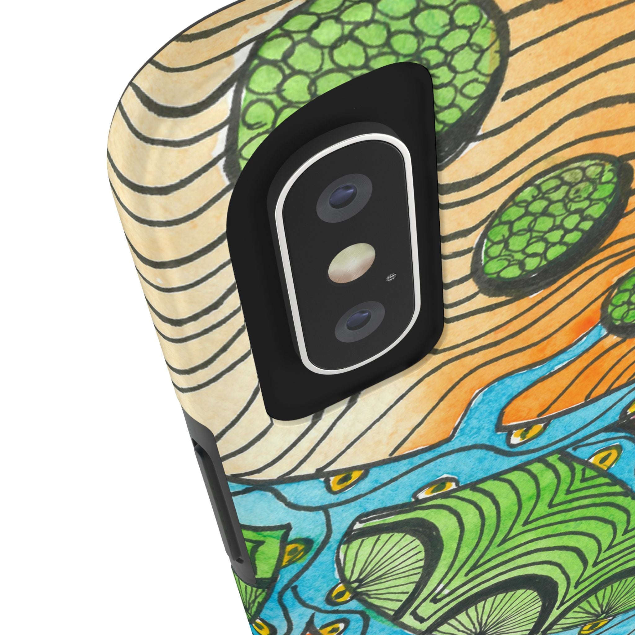 Tough Phone Case - All iPhones and Samsung Galaxys - Exciting Abstract Design #11 Today's The Day