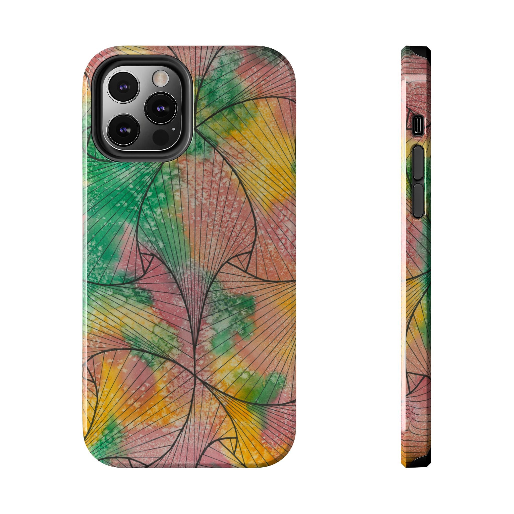 Tough Phone Case - All iPhones and Samsung Galaxys - Exciting Abstract Design #49 Health Well Being