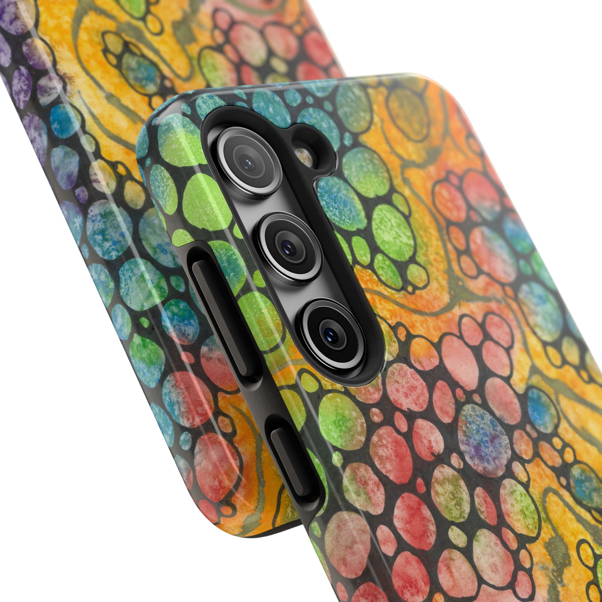 Tough Phone Case - All iPhones and Samsung Galaxys - Exciting Abstract Design #77 River Of Dreams