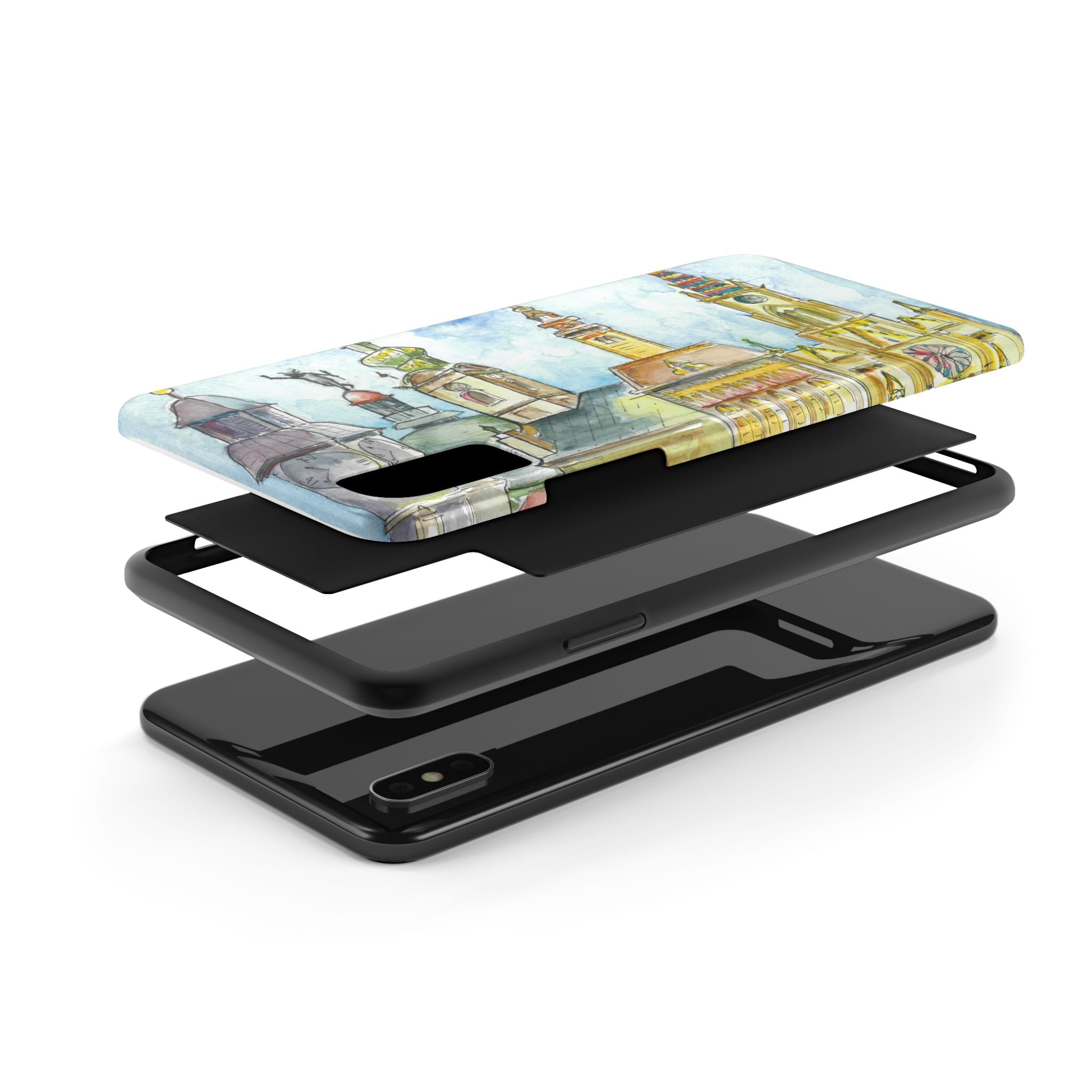 Tough Phone Case - All iPhones and Samsung Galaxys - Exciting Abstract Design #95 Beautiful Novi Sad - Serbia
