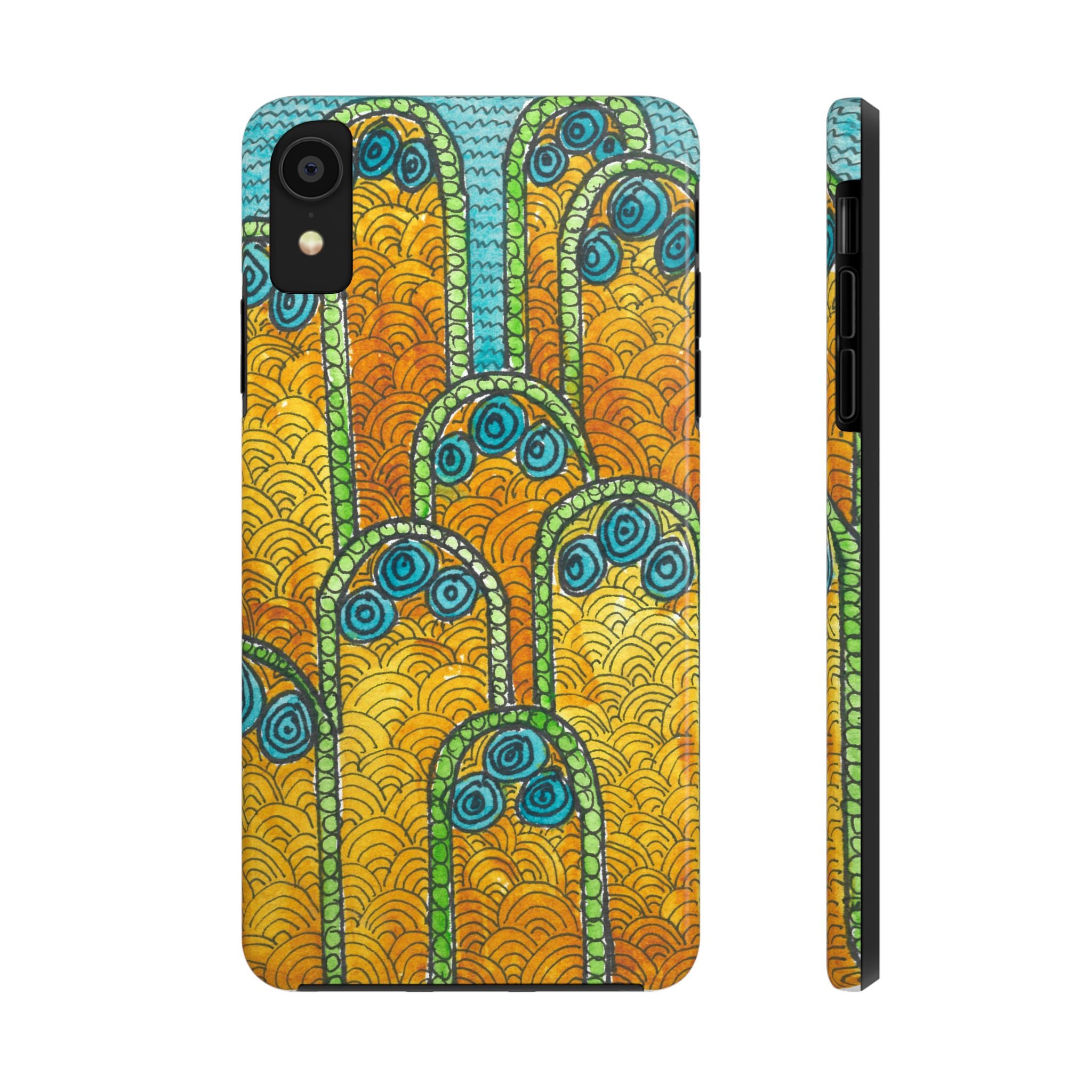 Tough Phone Case - All iPhones and Samsung Galaxys - Exciting Abstract Design #87 Belgrade Impressions - Serbia