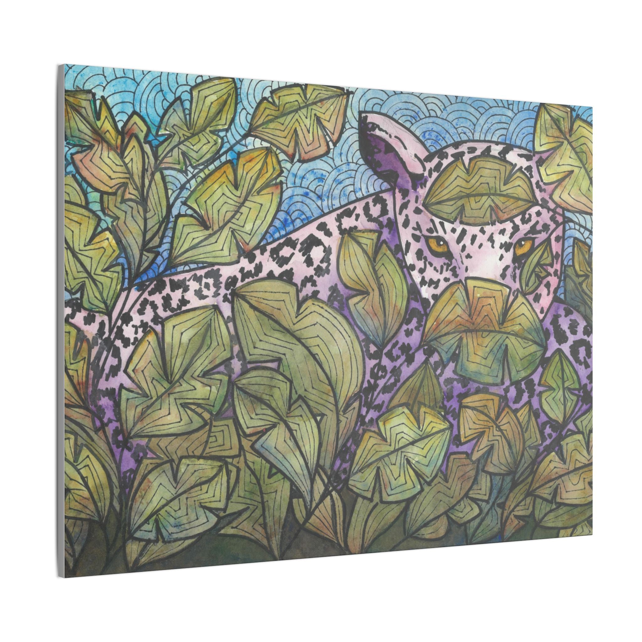Large Colourful Wall Art, Canvas Prints, For Office, Bedroom or Living Room, or Special Gift #76 Purrfect Blend