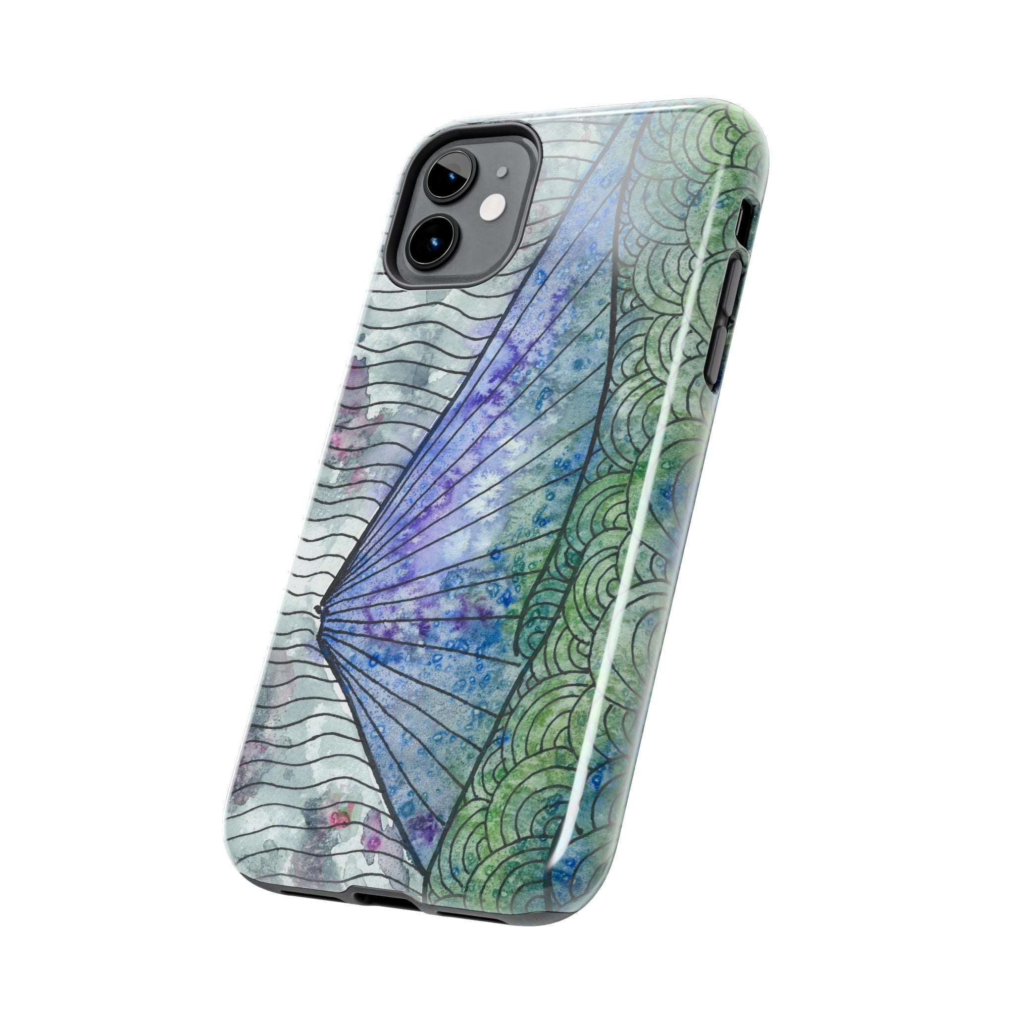 Tough Phone Case - All iPhones and Samsung Galaxys - Exciting Abstract Design #90 Rtanj Pyramid - Serbia