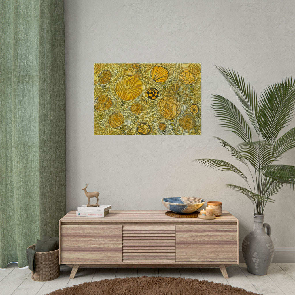 Large Colourful Wall Art, Posters & Prints, For Office, Bedroom or Living Room, or Special Gift #38 The Conversationalist