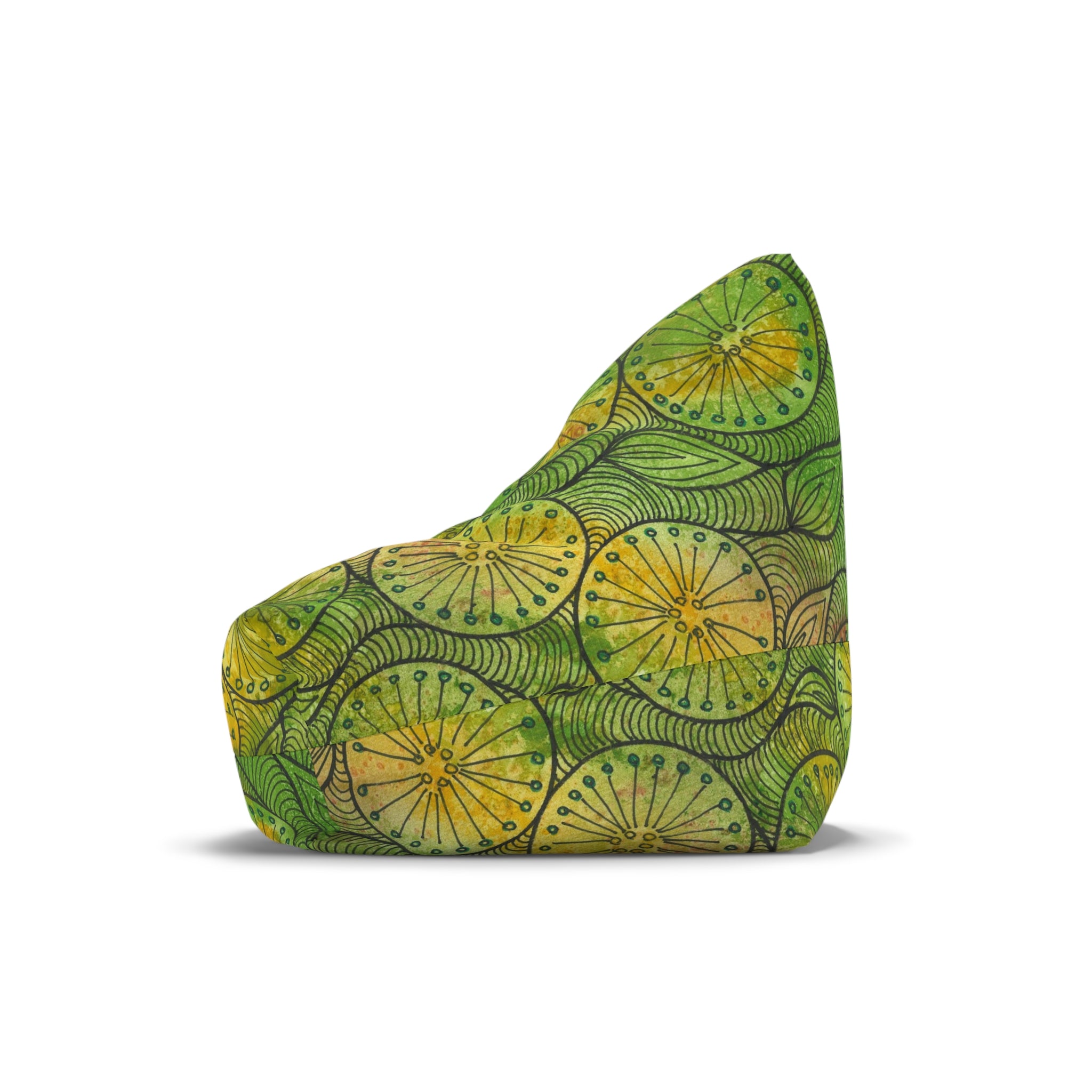 Bean Bag Chair Covers For Indoor & Outdoor - 2 Sizes - Exciting Abstract Design #63 Margarita Mondays