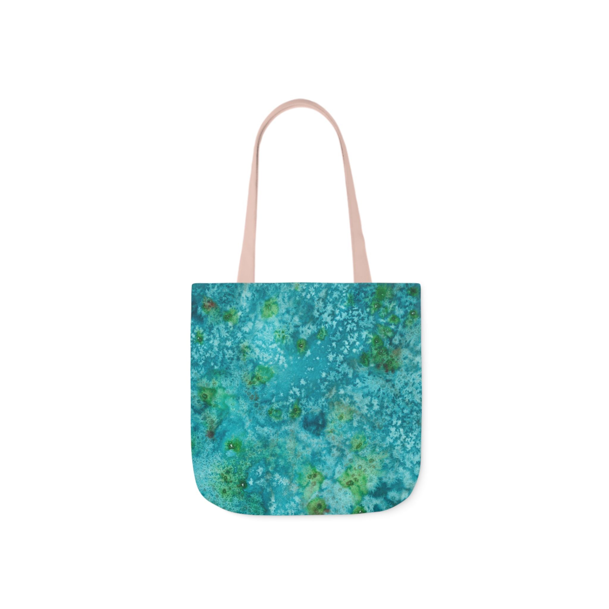 Canvas Tote Bags, Colourful Abstract Designs, 5-Color Straps, 3 Sizes.  For Family and friends or a Special Gift #83 Who Am I Today