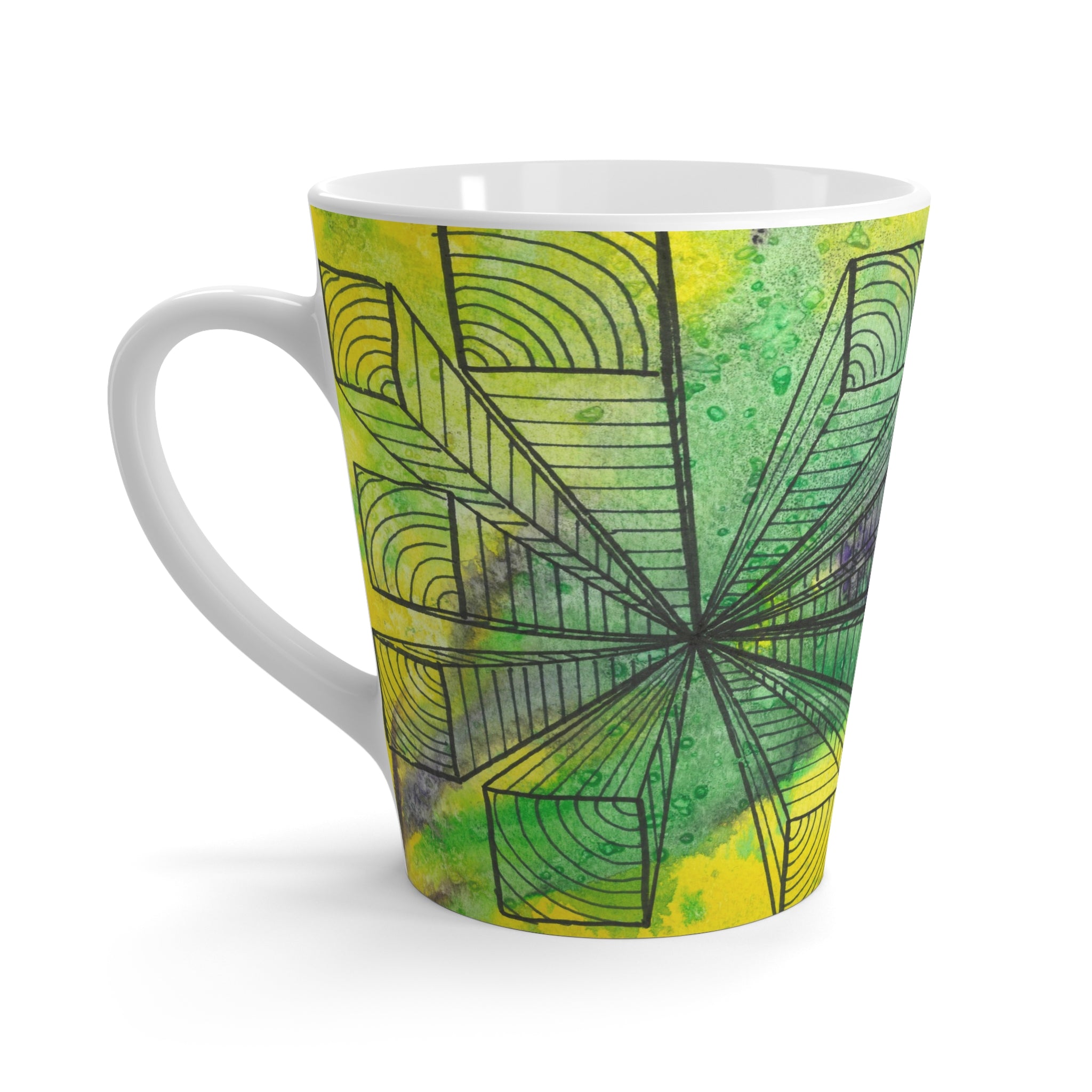 Coffee Mugs and Cups. Colourful Abstract Designs. Perfect for Home, Office or Special Gift #89 The Wayseers