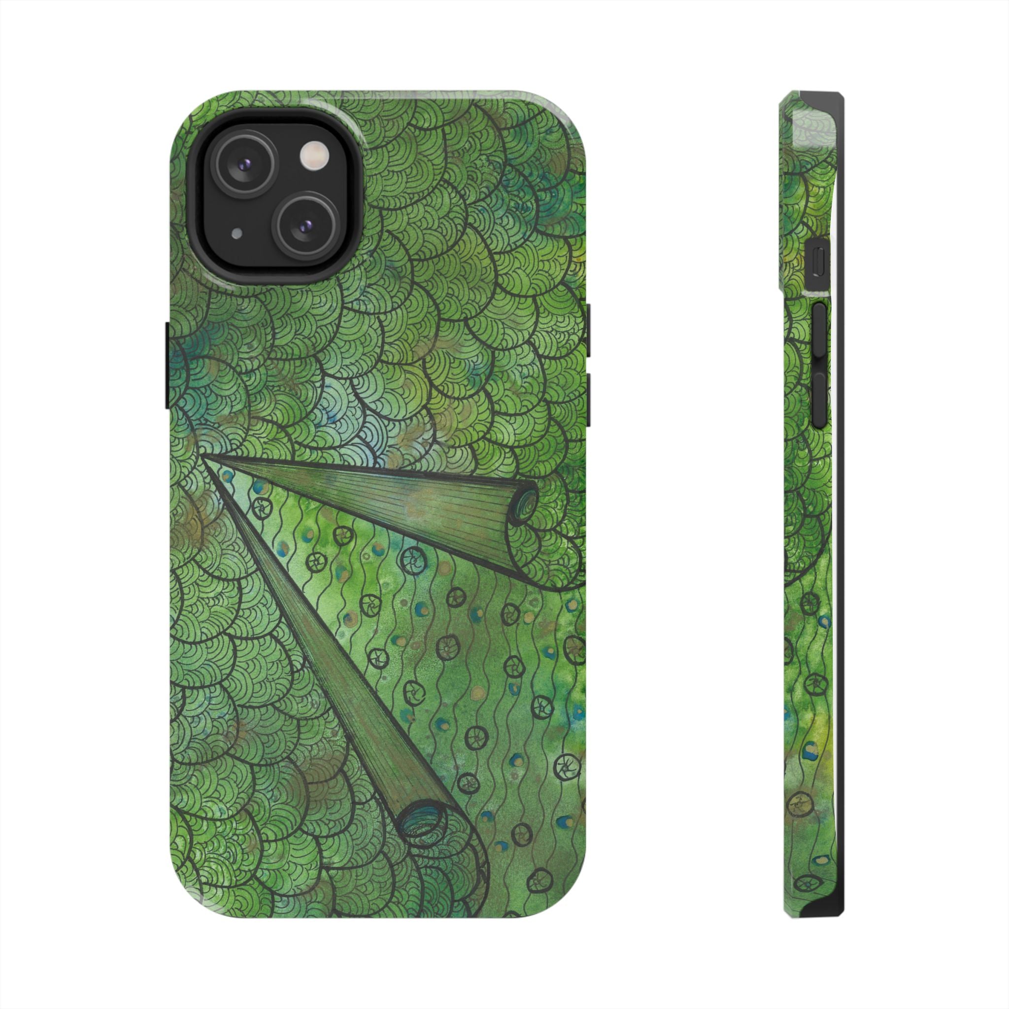 Tough Phone Case - All iPhones and Samsung Galaxys - Exciting Abstract Design #69 New Horizons